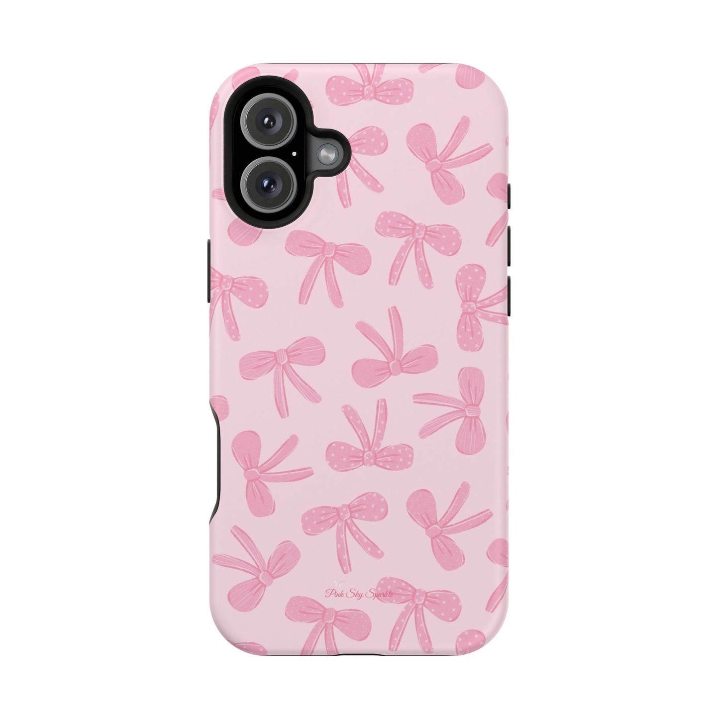 Funda magnética para iPhone con lazos de Boss Girl