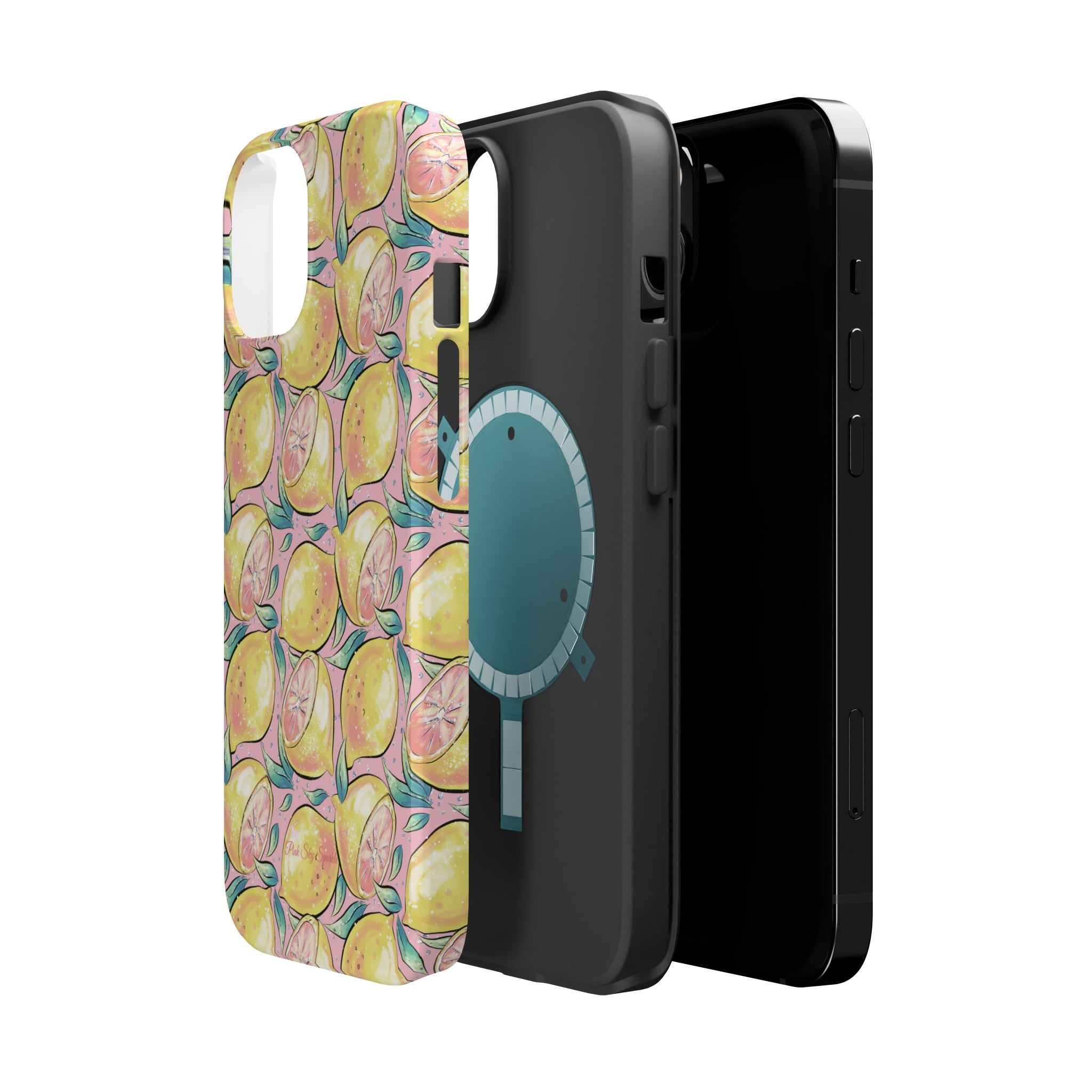 Pink Lemon Magnetic iPhone Case