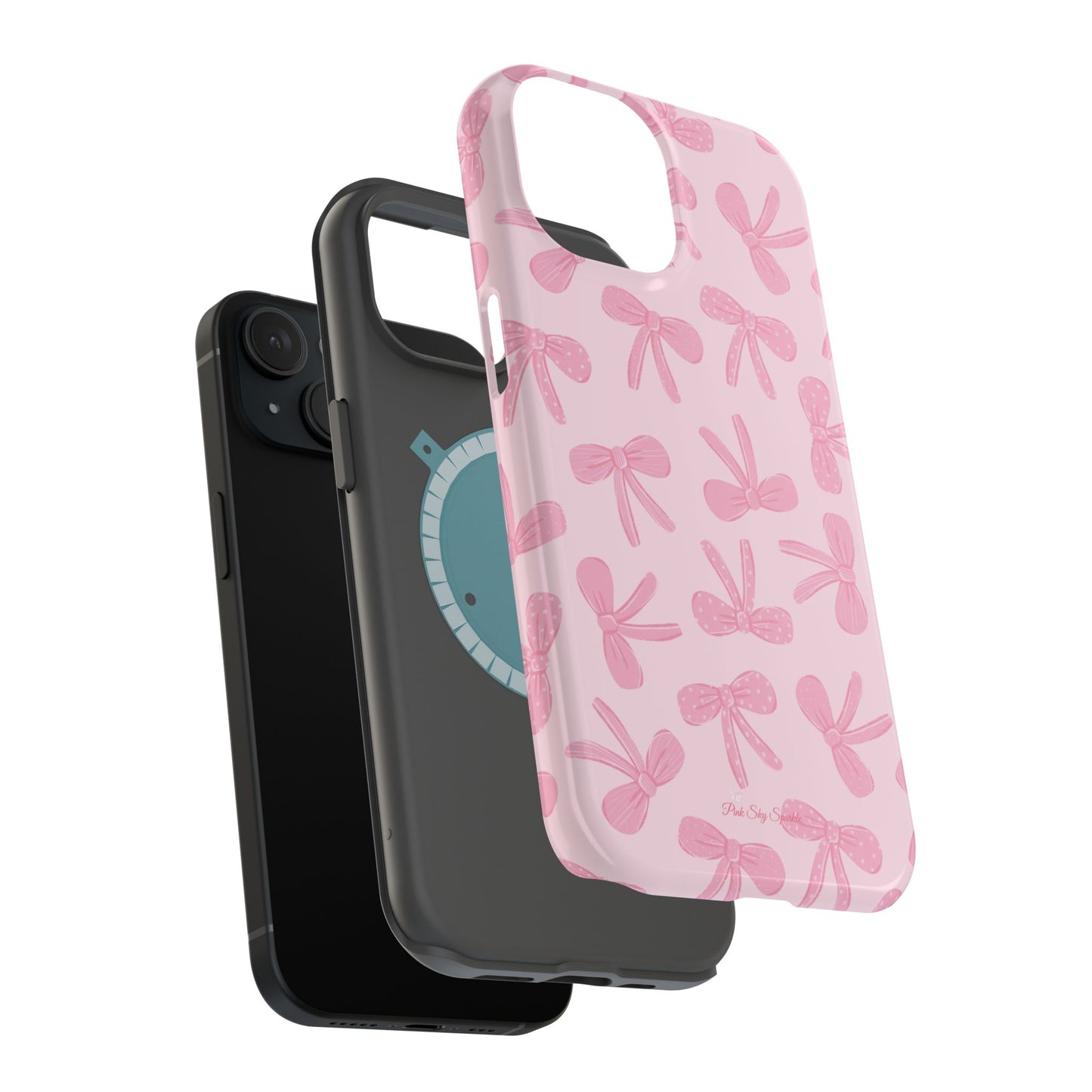 Funda magnética para iPhone con lazos de Boss Girl
