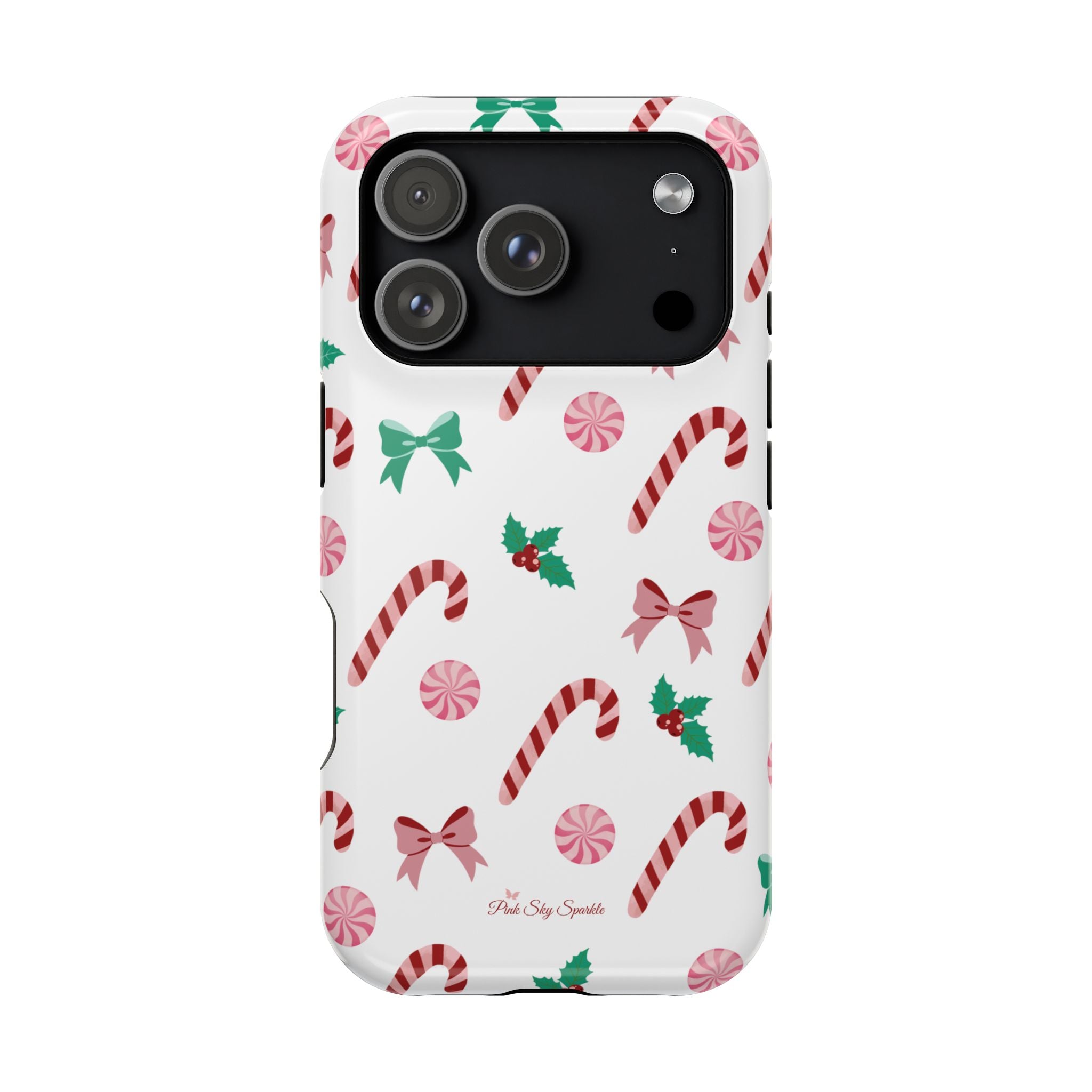 Candy Cane Lane Magnetic iPhone Case – Sweet Holiday Edition