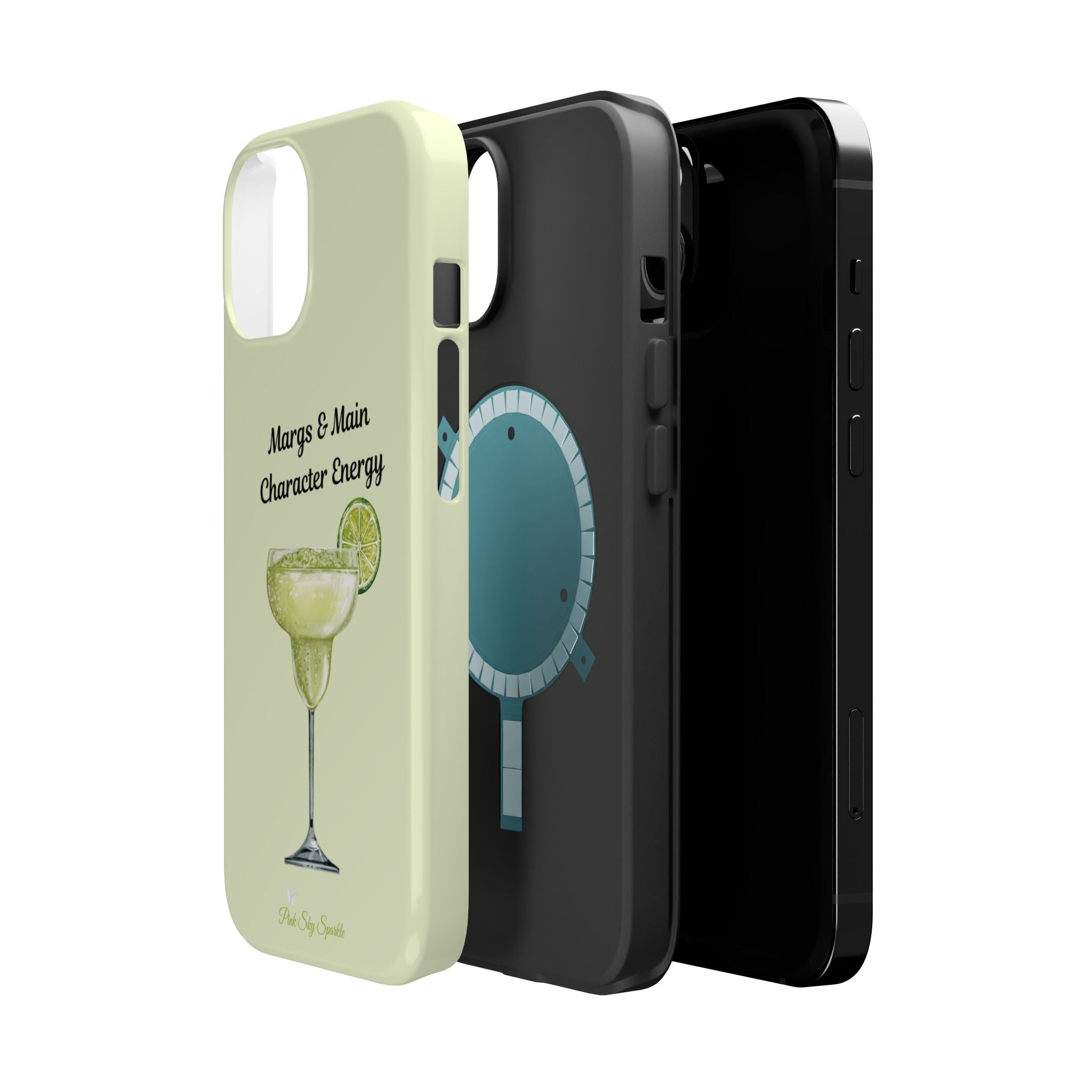 Margs & Main Character Energy Magnetic iPhone Case - Margarita Vibes Phone Case
