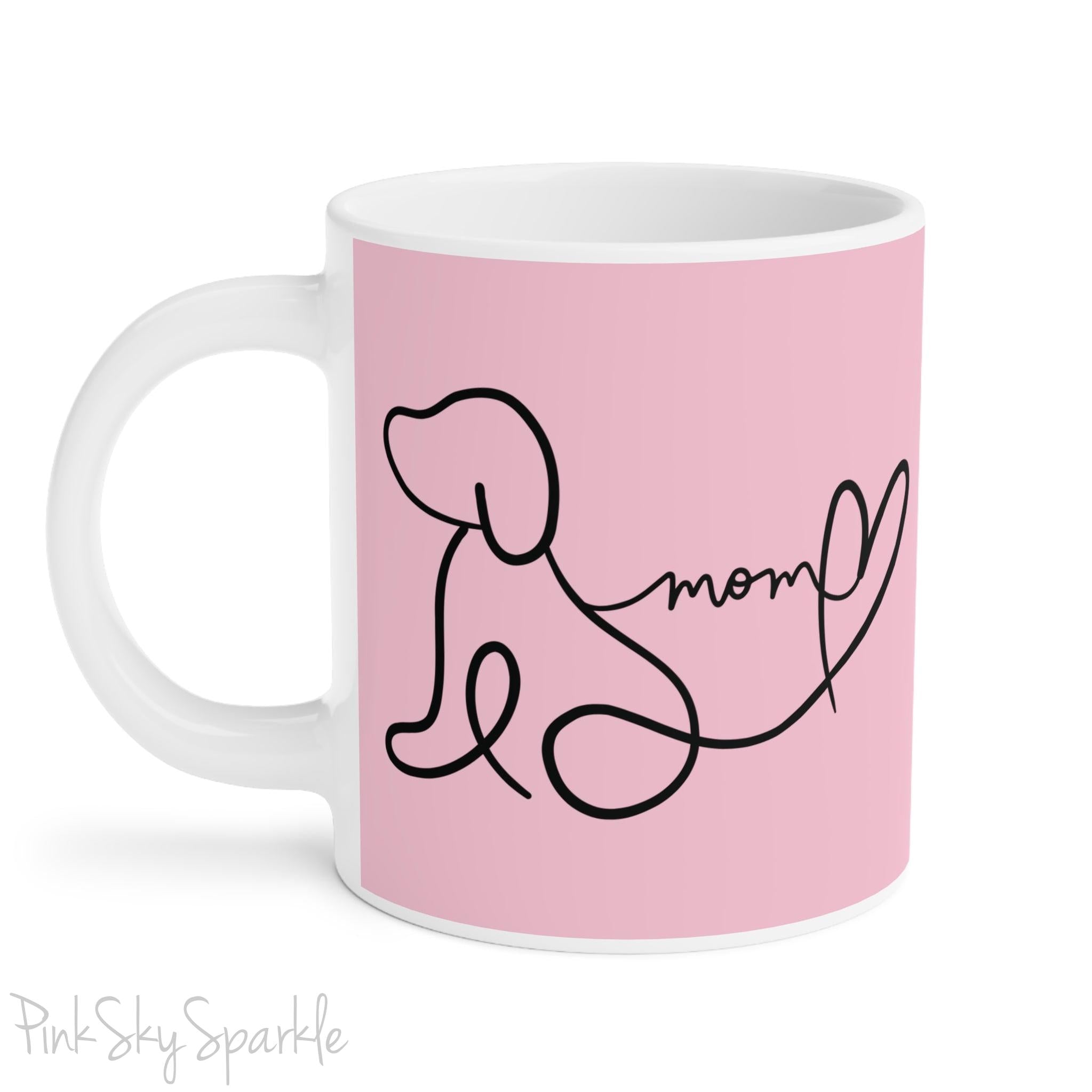 Dog Mom Ceramic Mug
