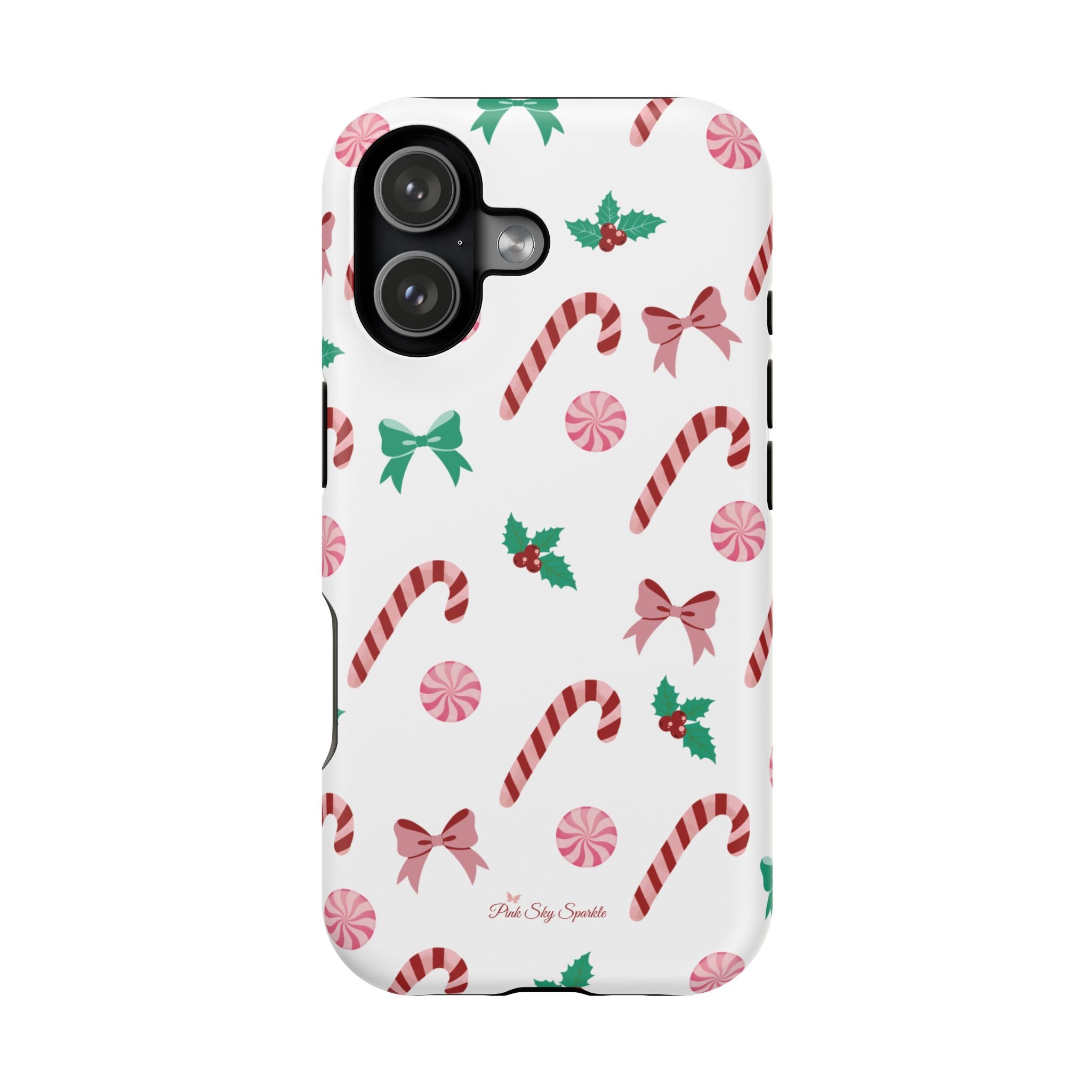 Candy Cane Lane Magnetic iPhone Case – Sweet Holiday Edition