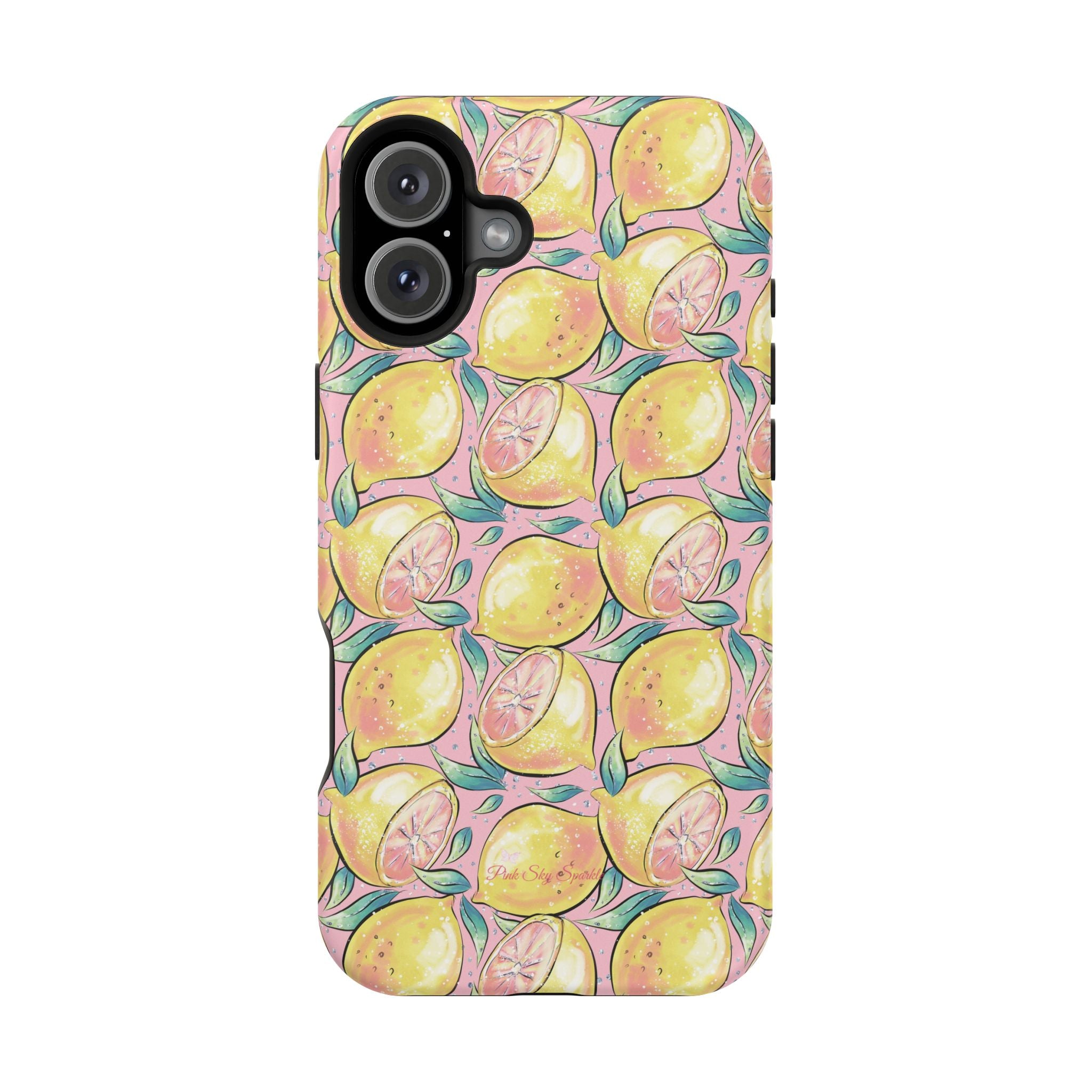 Pink Lemon Magnetic iPhone Case