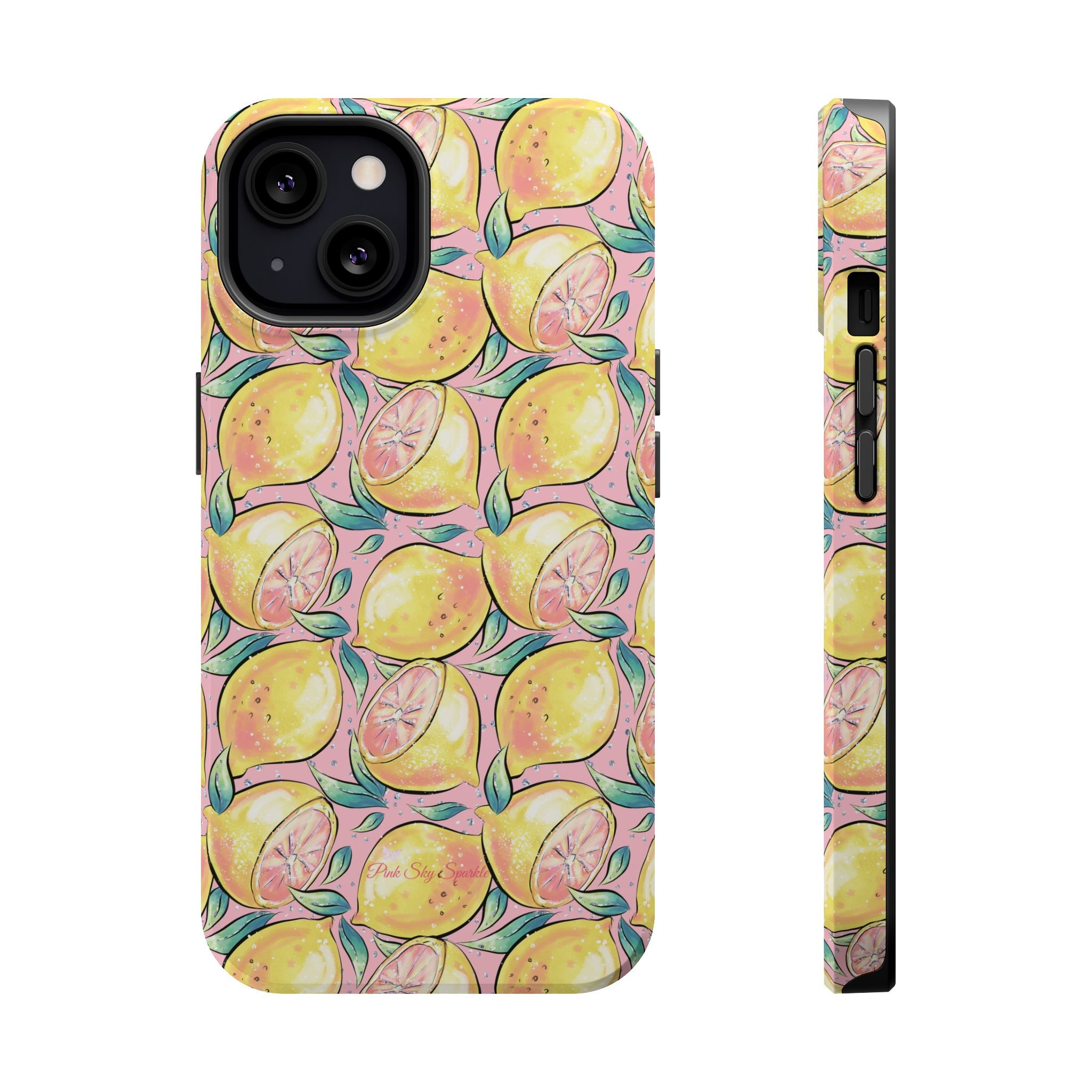 Pink Lemon Magnetic iPhone Case