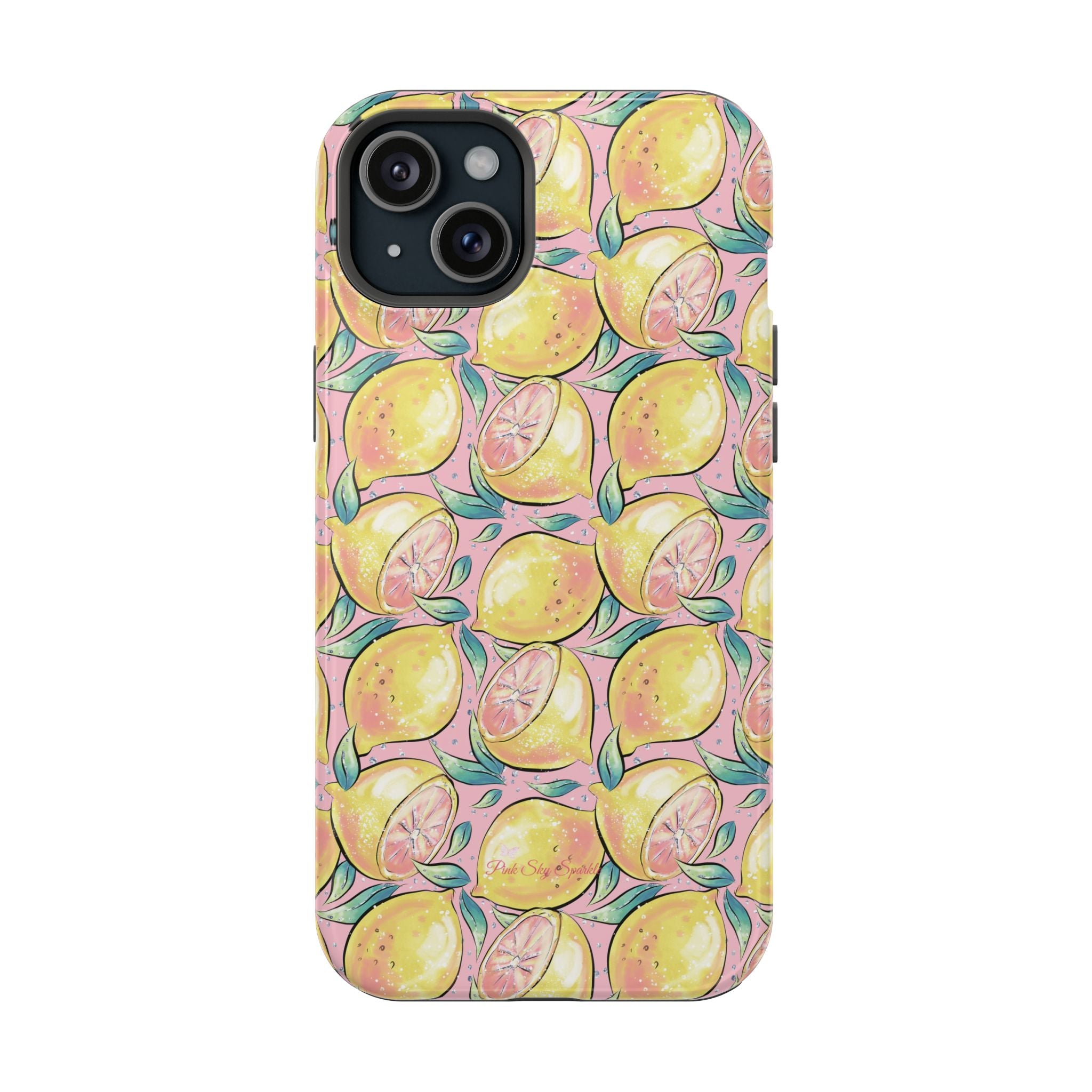 Pink Lemon Magnetic iPhone Case
