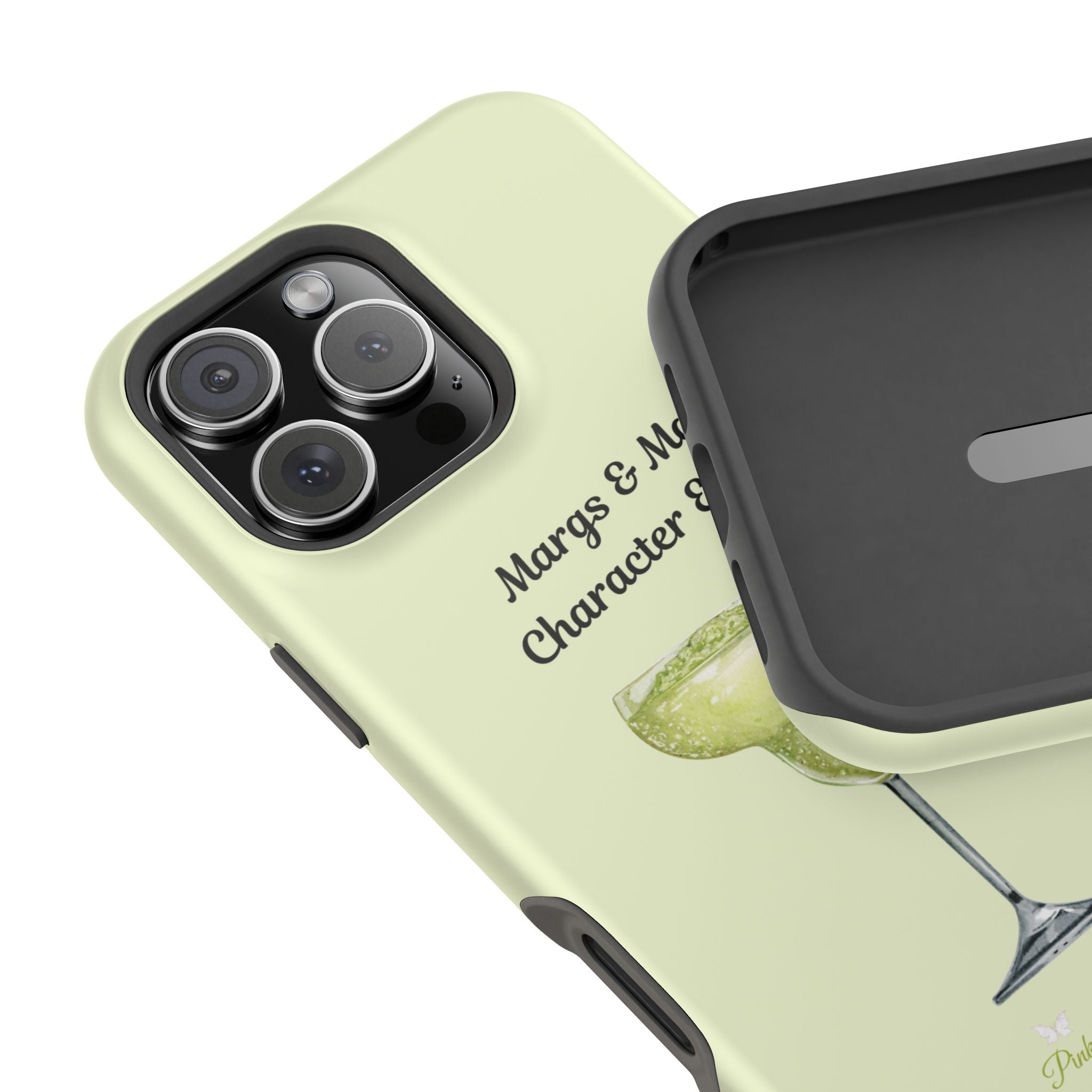 Margs & Main Character Energy Magnetic iPhone Case - Margarita Vibes Phone Case