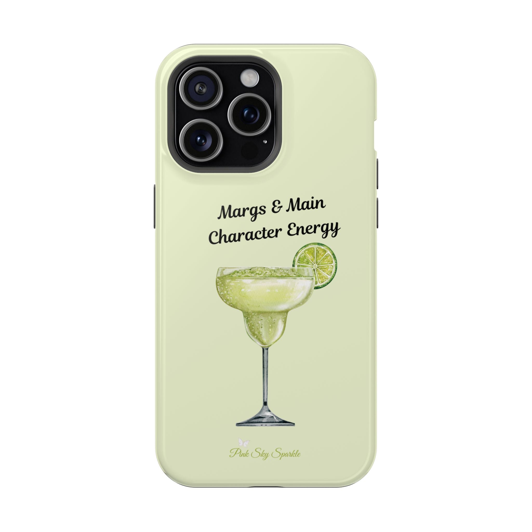 Margs & Main Character Energy Magnetic iPhone Case - Margarita Vibes Phone Case