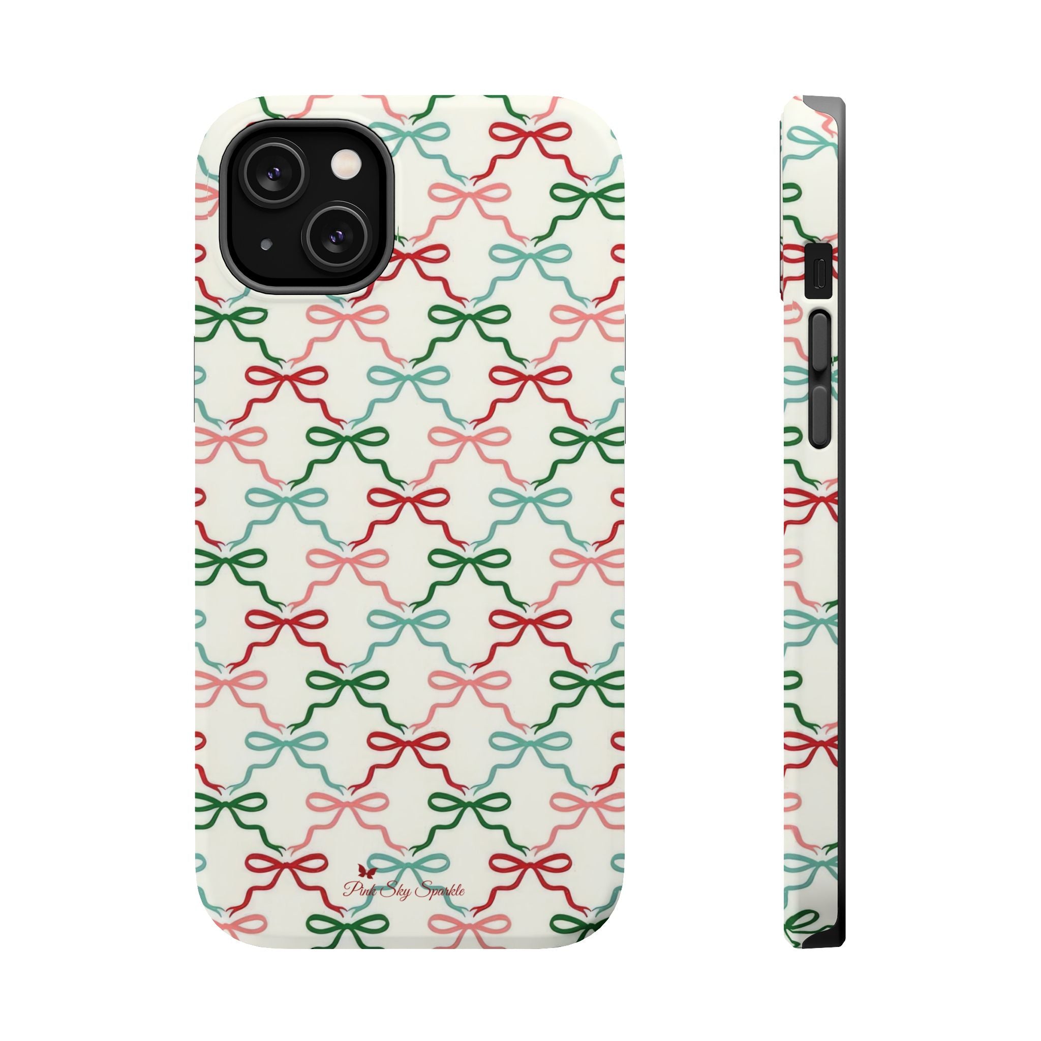 Festive Bows Magnetic iPhone Case