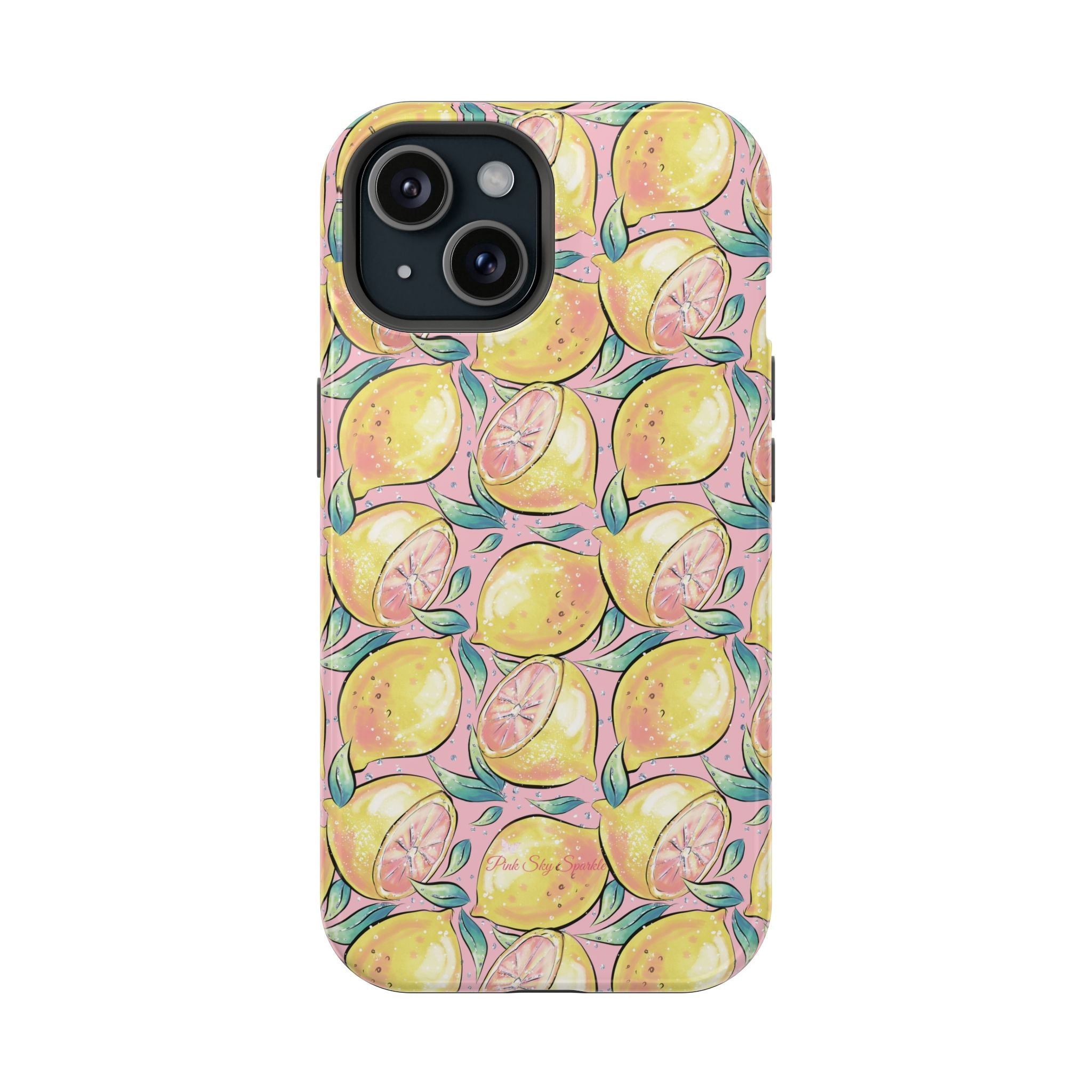 Pink Lemon Magnetic iPhone Case