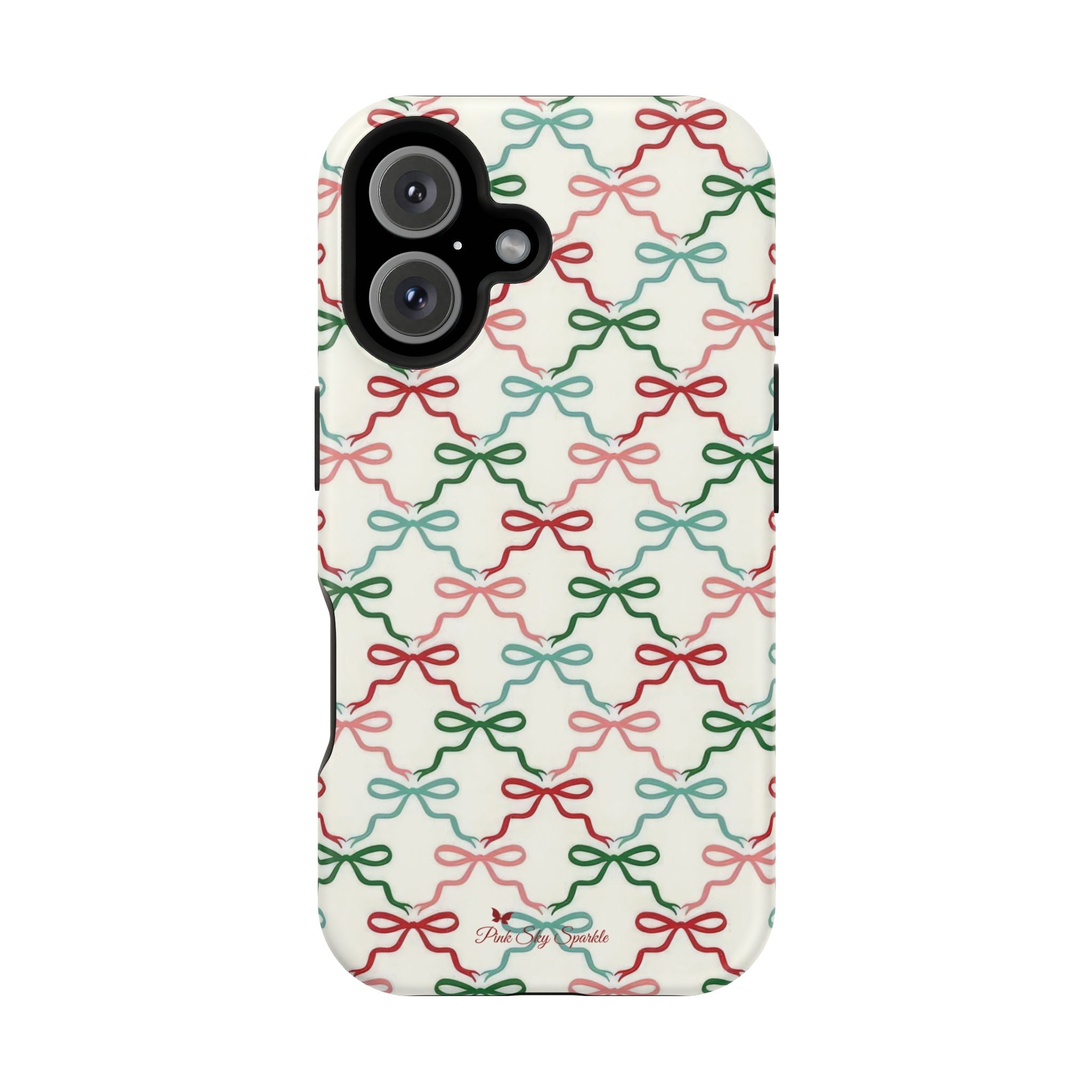 Festive Bows Magnetic iPhone Case
