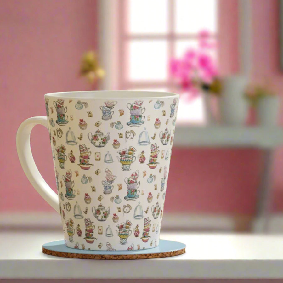 Mad Tea Time 12oz Latte Mug
