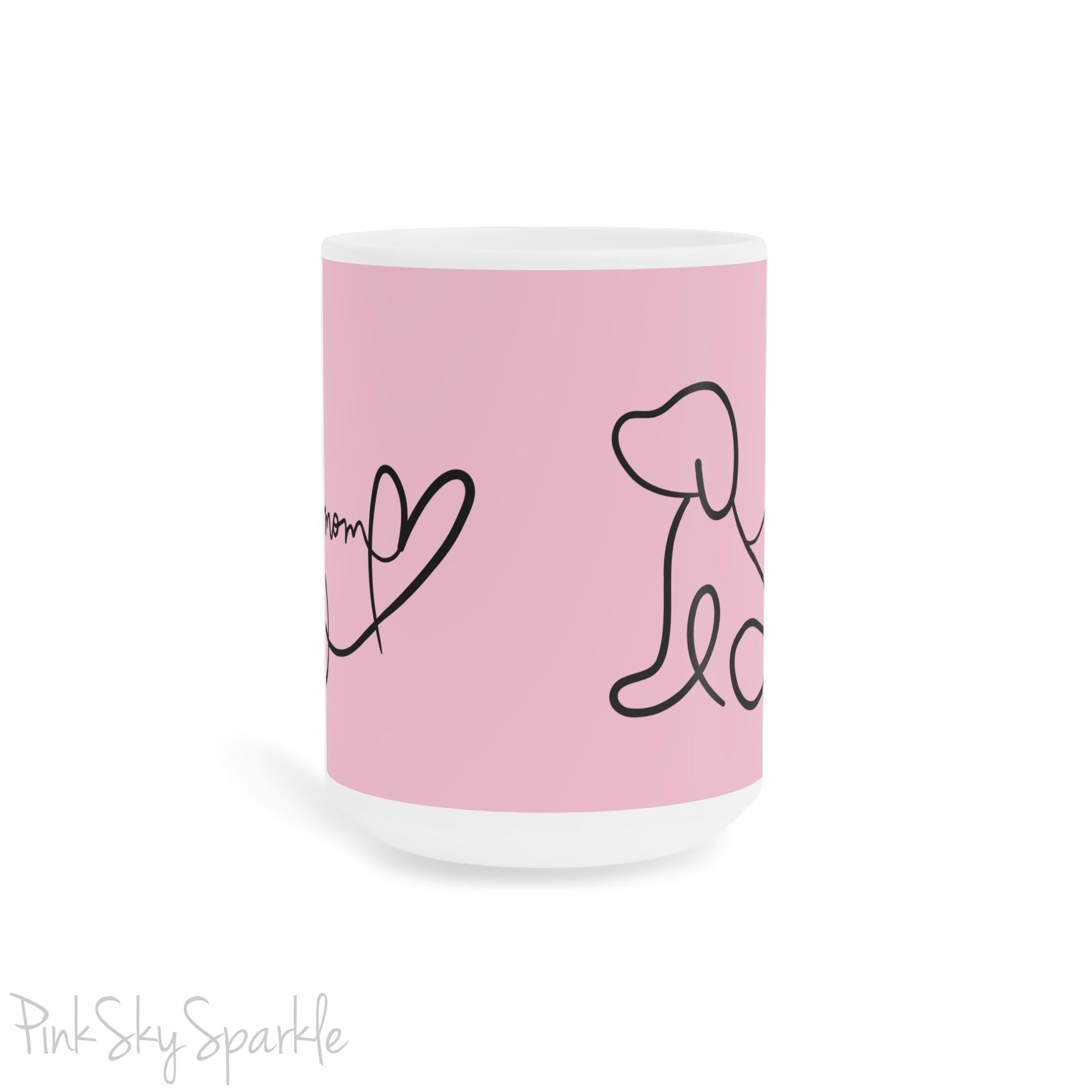 Dog Mom Ceramic Mug
