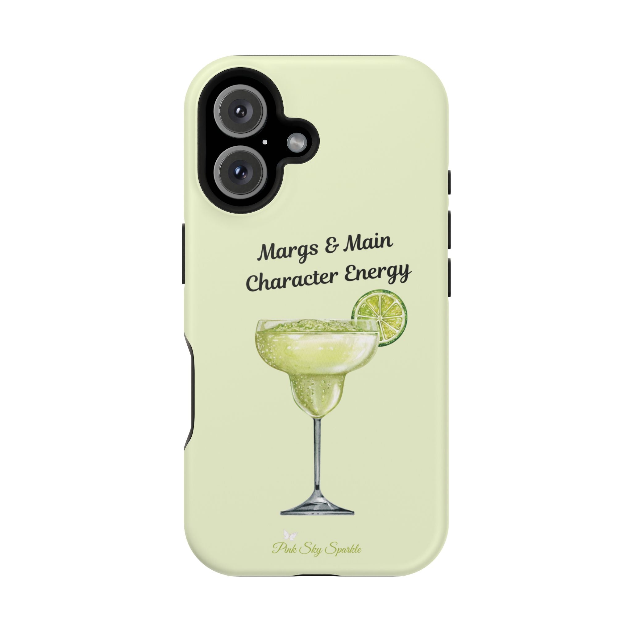 Margs & Main Character Energy Magnetic iPhone Case - Margarita Vibes Phone Case