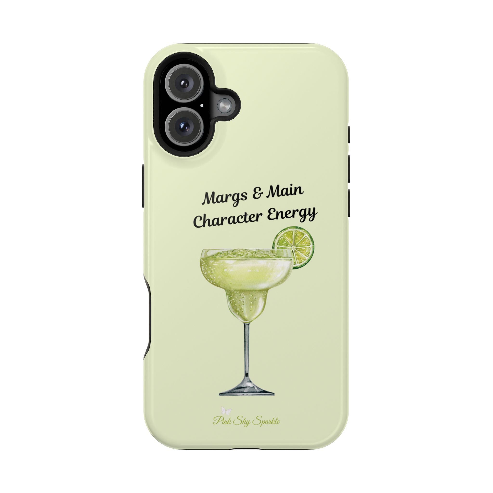Margs & Main Character Energy Magnetic iPhone Case - Margarita Vibes Phone Case