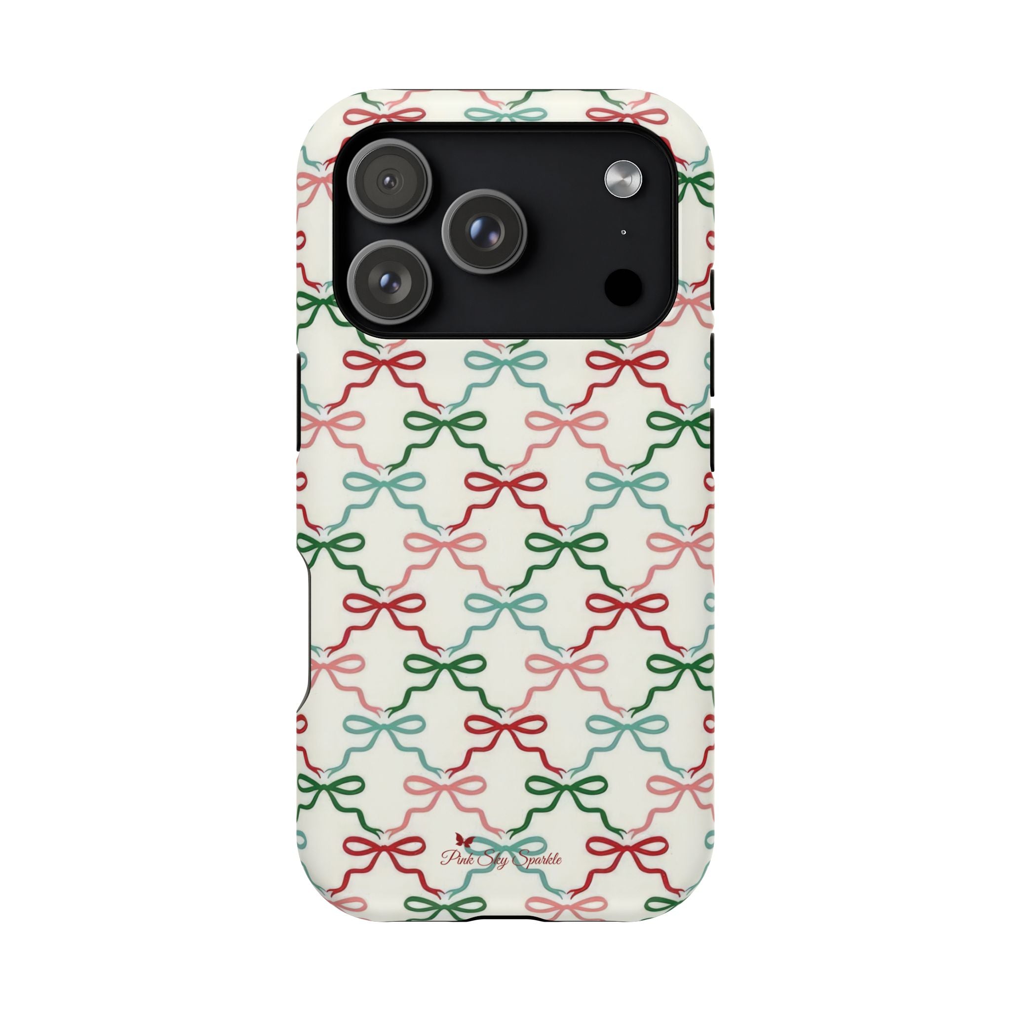 Festive Bows Magnetic iPhone Case