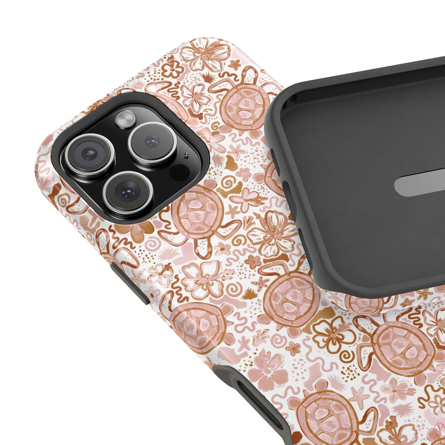 Funda magnética para iPhone Turtle Time – Boho Chic