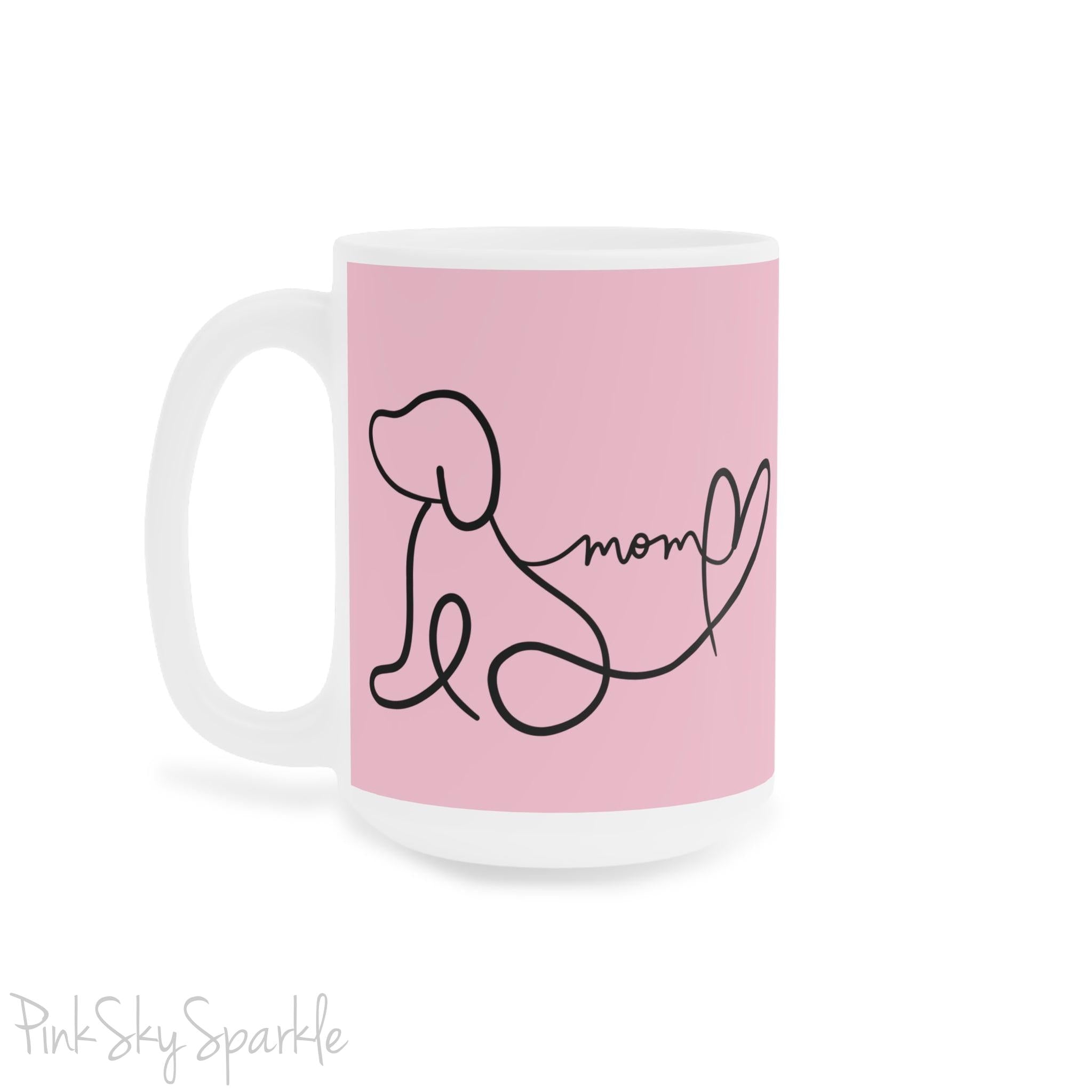Dog Mom Ceramic Mug