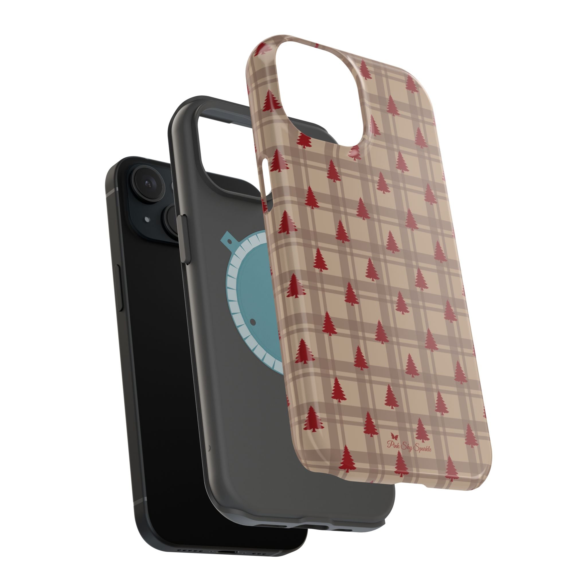 Crimson Pines Magnetic iPhone Case