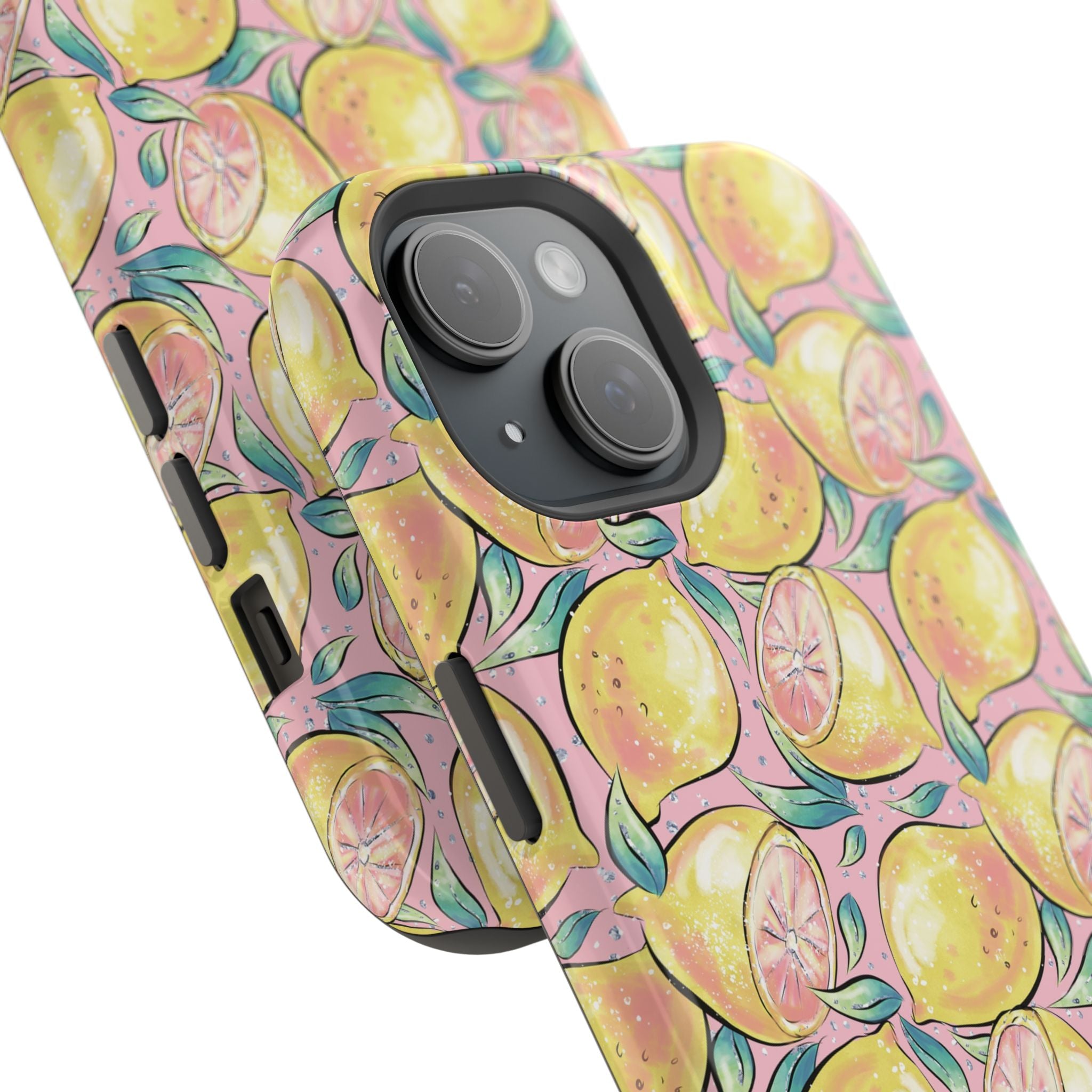 Pink Lemon Magnetic iPhone Case