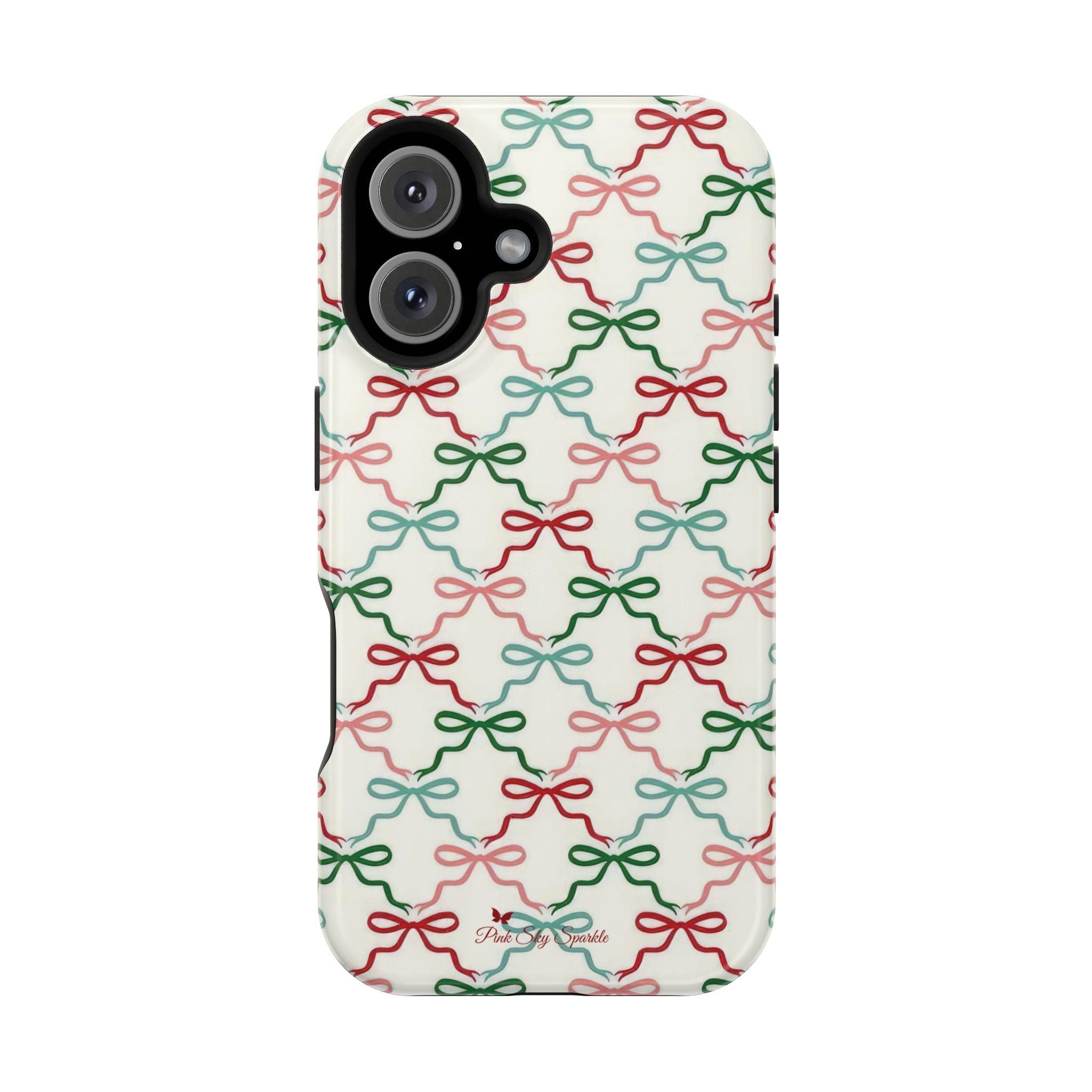 Festive Bows Magnetic iPhone Case