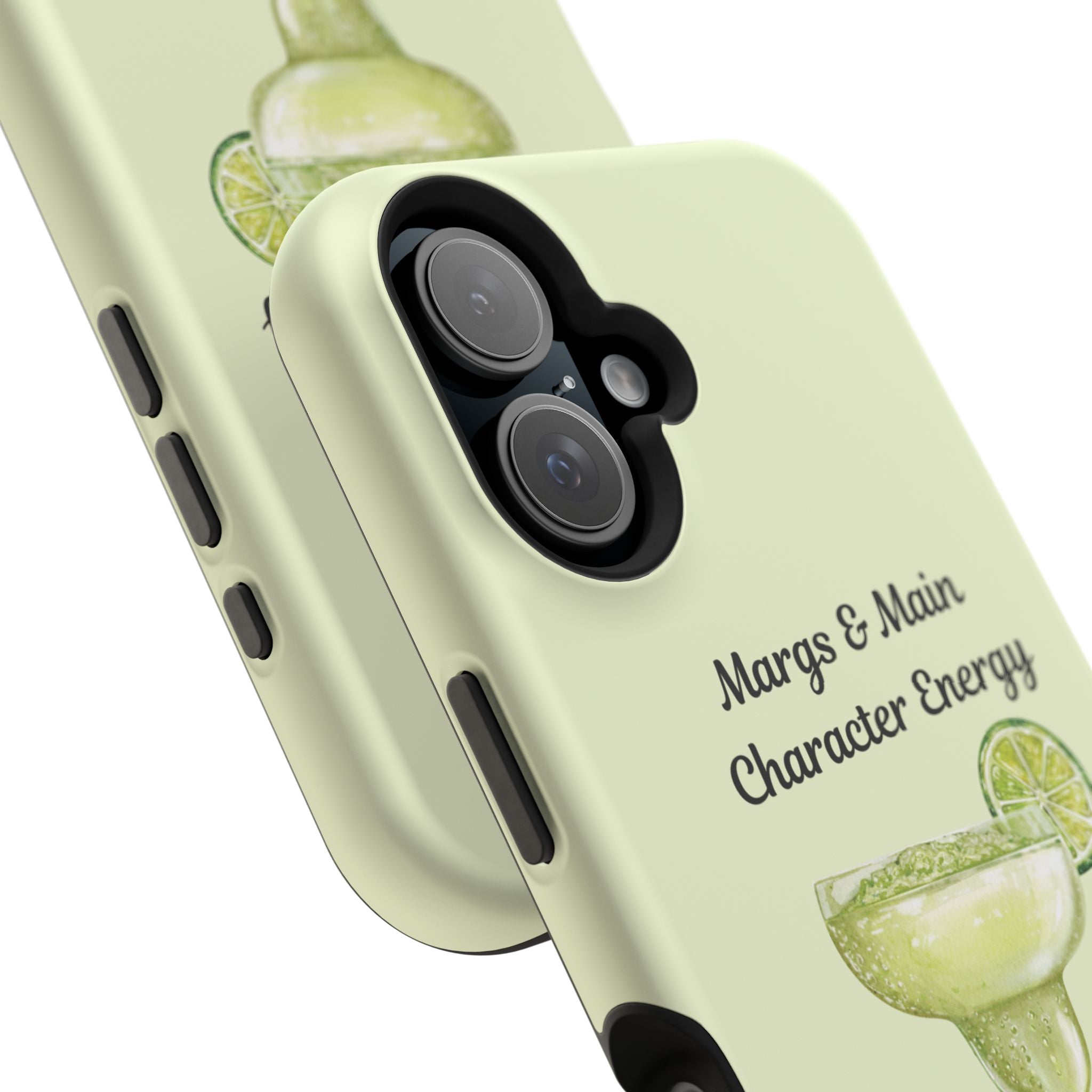 Margs & Main Character Energy Magnetic iPhone Case - Margarita Vibes Phone Case