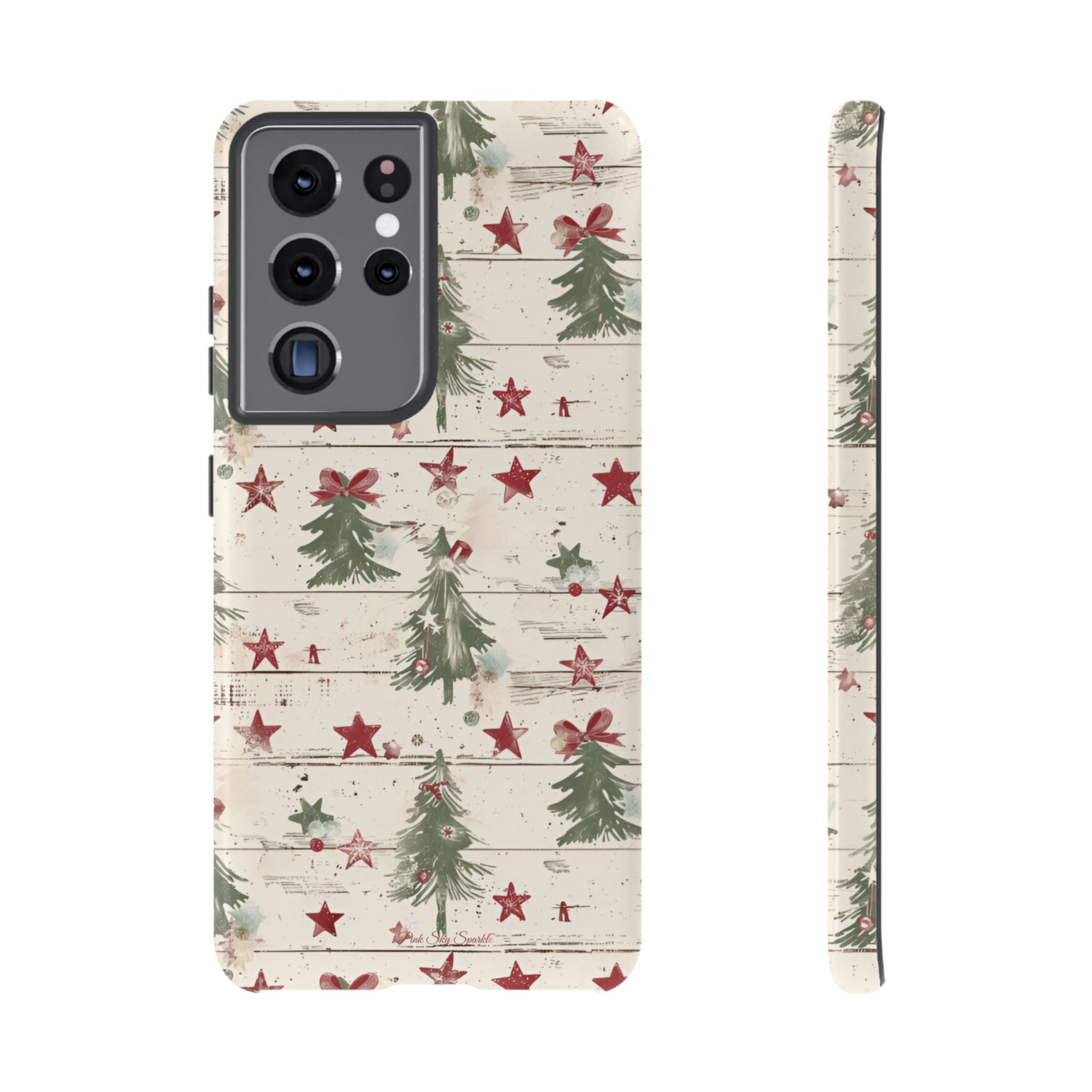 Christmas Tree Farm Tough Samsung Galaxy Phone Case