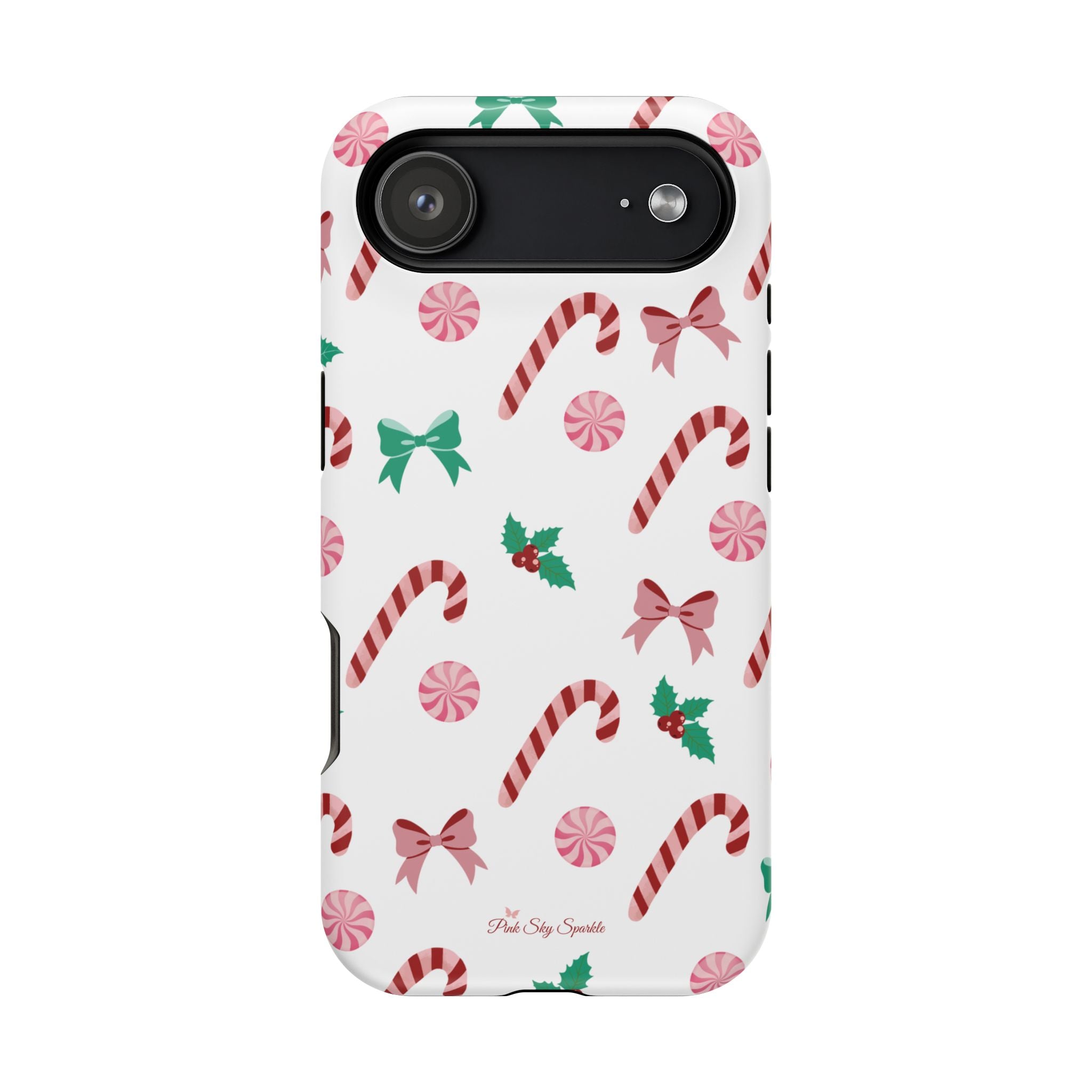 Candy Cane Lane Magnetic iPhone Case – Sweet Holiday Edition