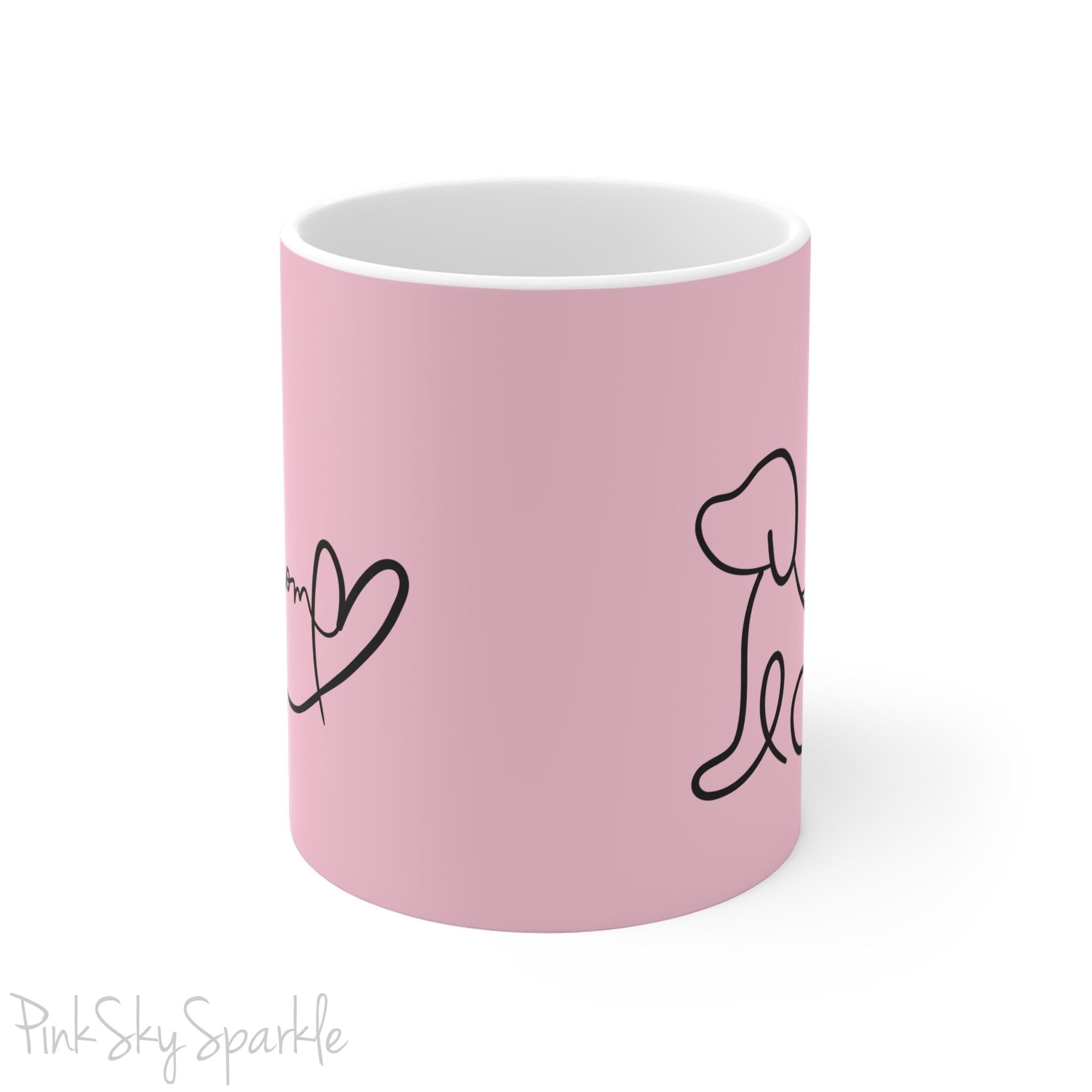 Dog Mom Ceramic Mug