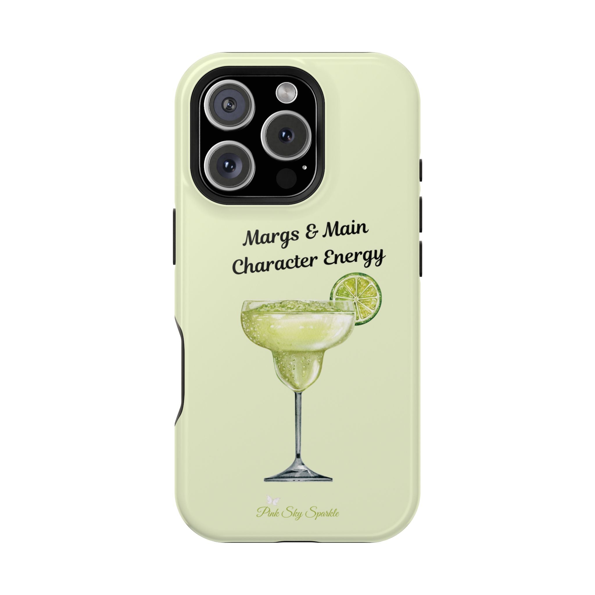 Margs & Main Character Energy Magnetic iPhone Case - Margarita Vibes Phone Case