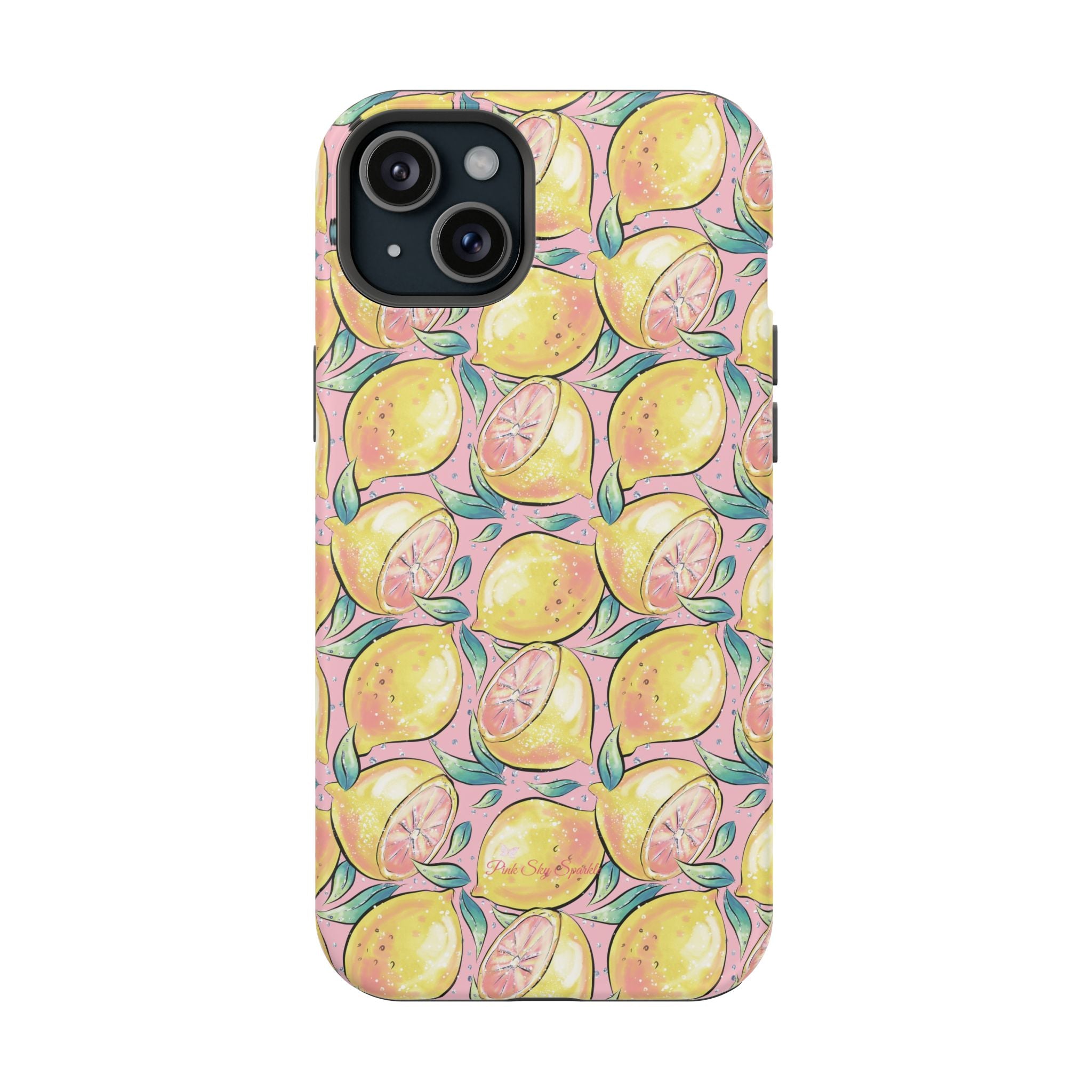 Pink Lemon Magnetic iPhone Case