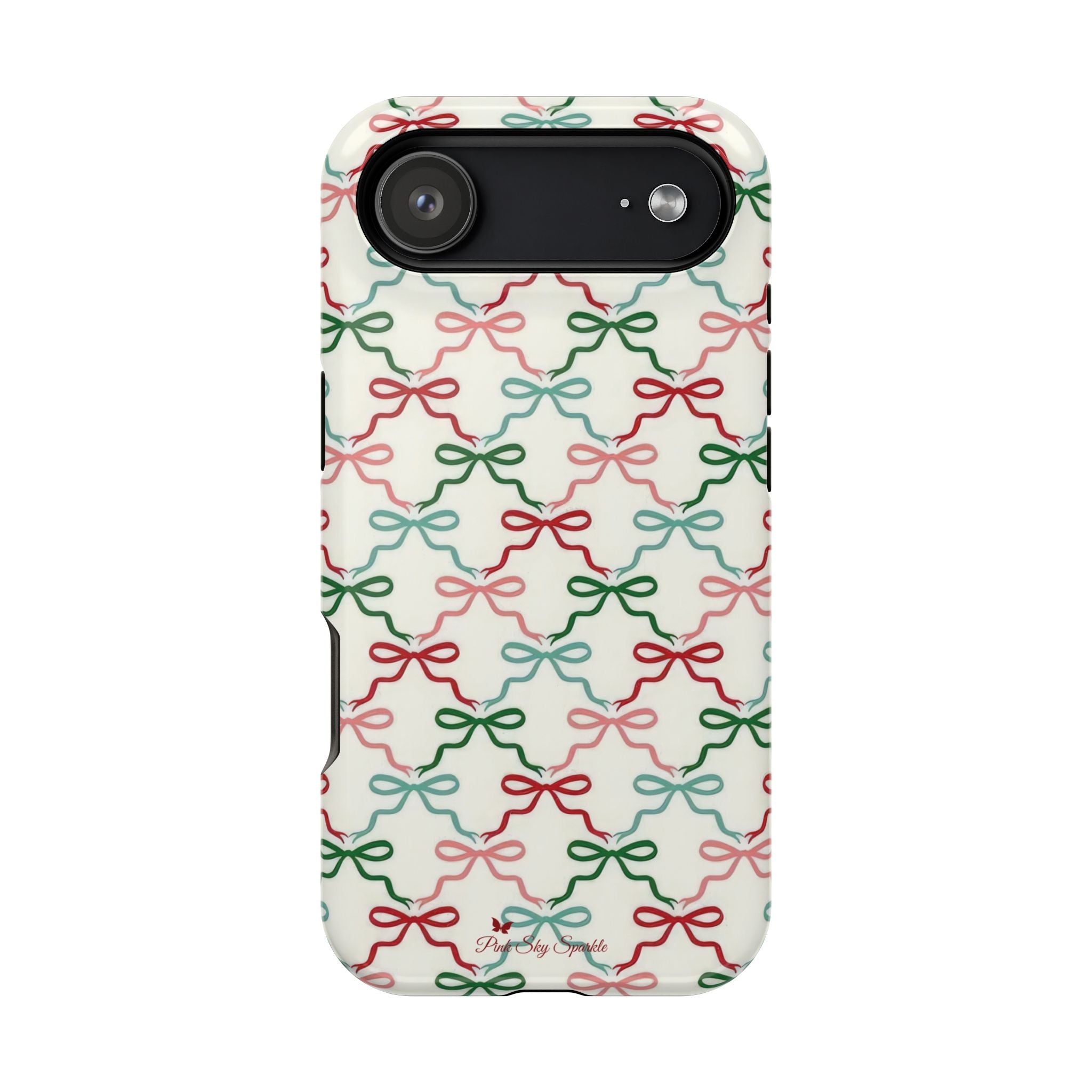 Festive Bows Magnetic iPhone Case