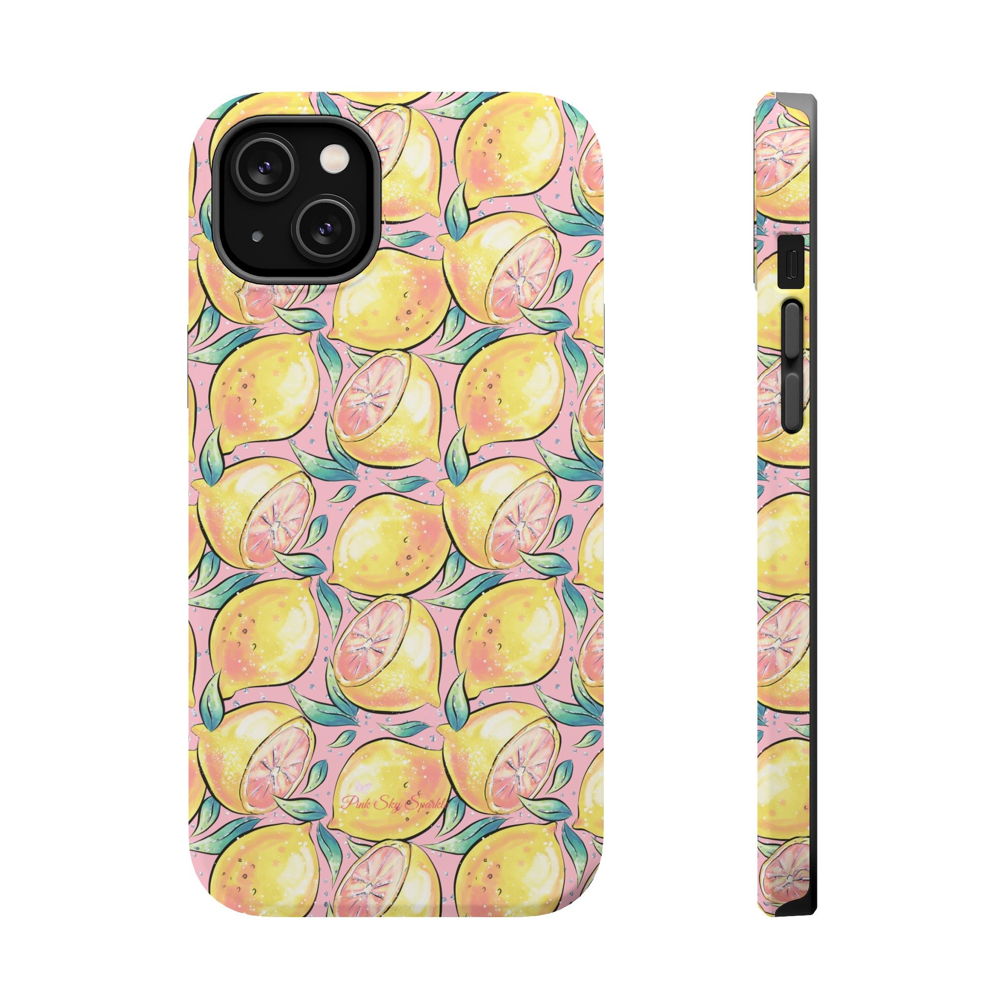 Pink Lemon Magnetic iPhone Case