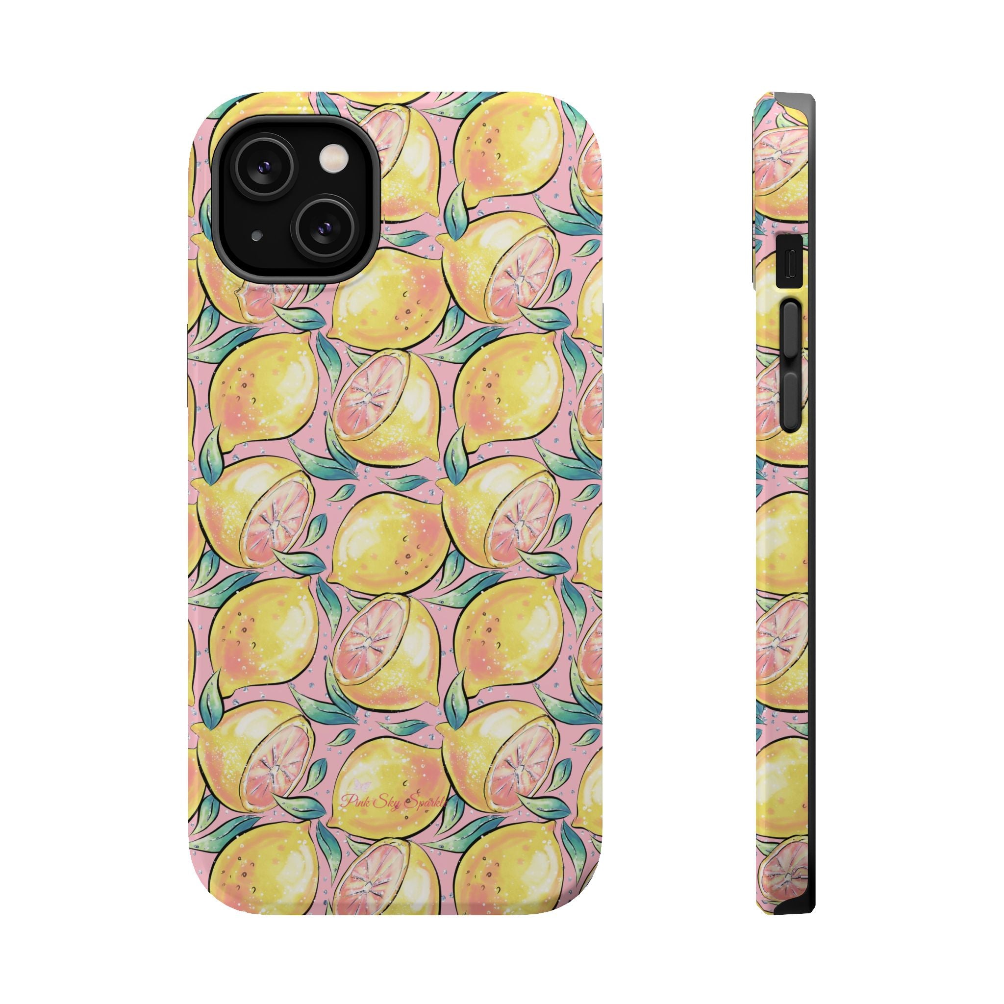 Pink Lemon Magnetic iPhone Case