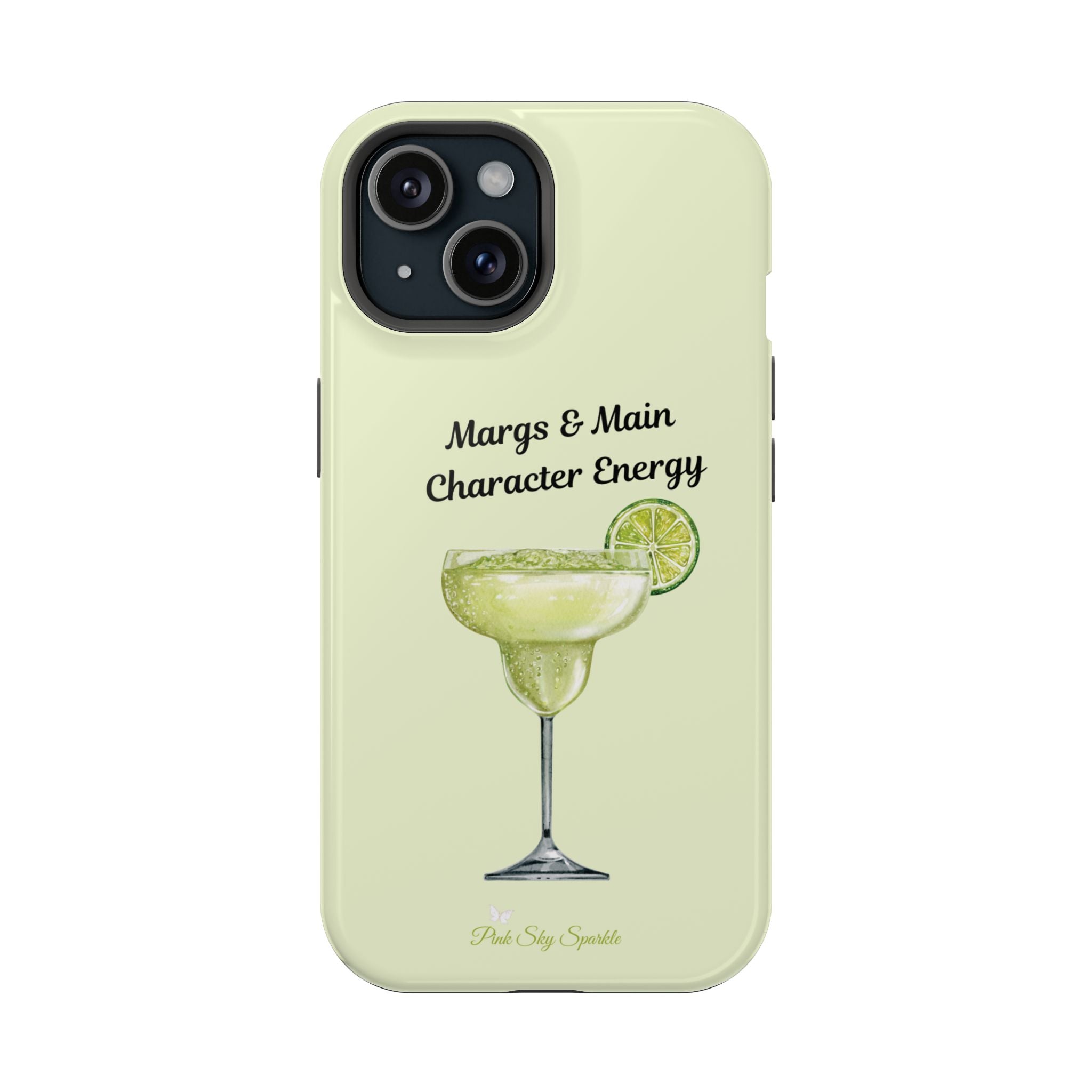 Margs & Main Character Energy Magnetic iPhone Case - Margarita Vibes Phone Case