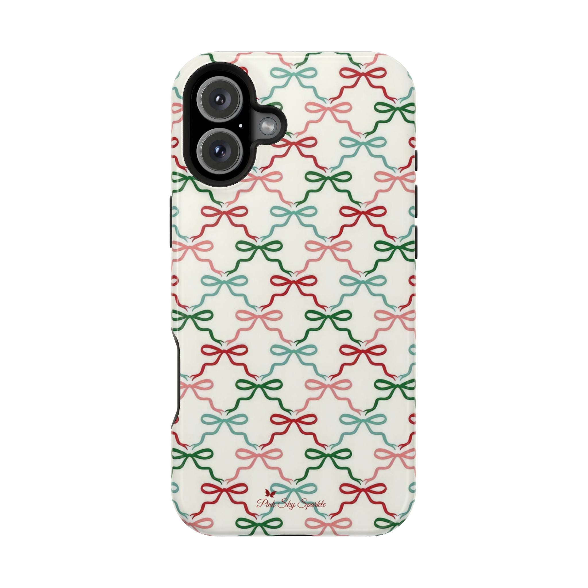Festive Bows Magnetic iPhone Case