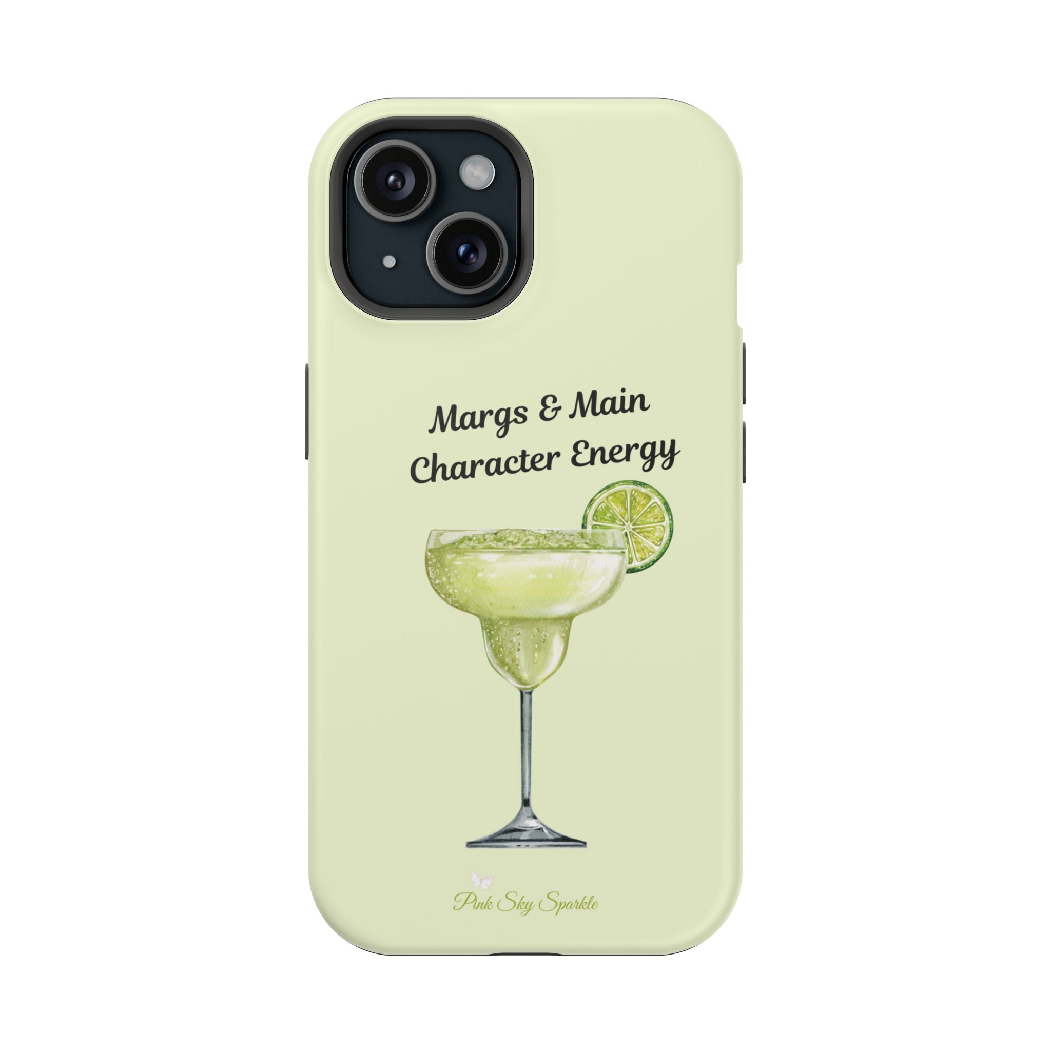 Margs & Main Character Energy Magnetic iPhone Case - Margarita Vibes Phone Case