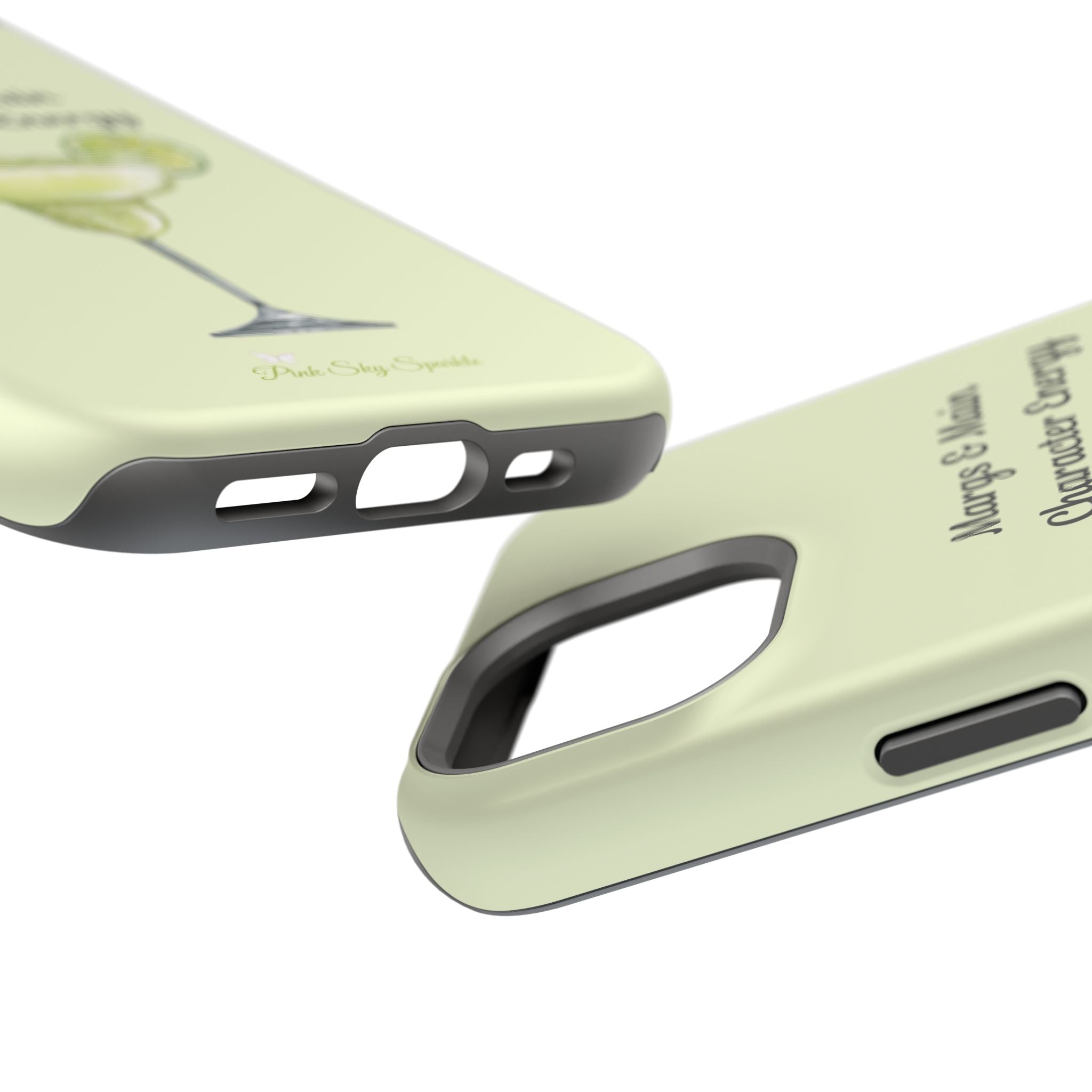 Margs & Main Character Energy Magnetic iPhone Case - Margarita Vibes Phone Case