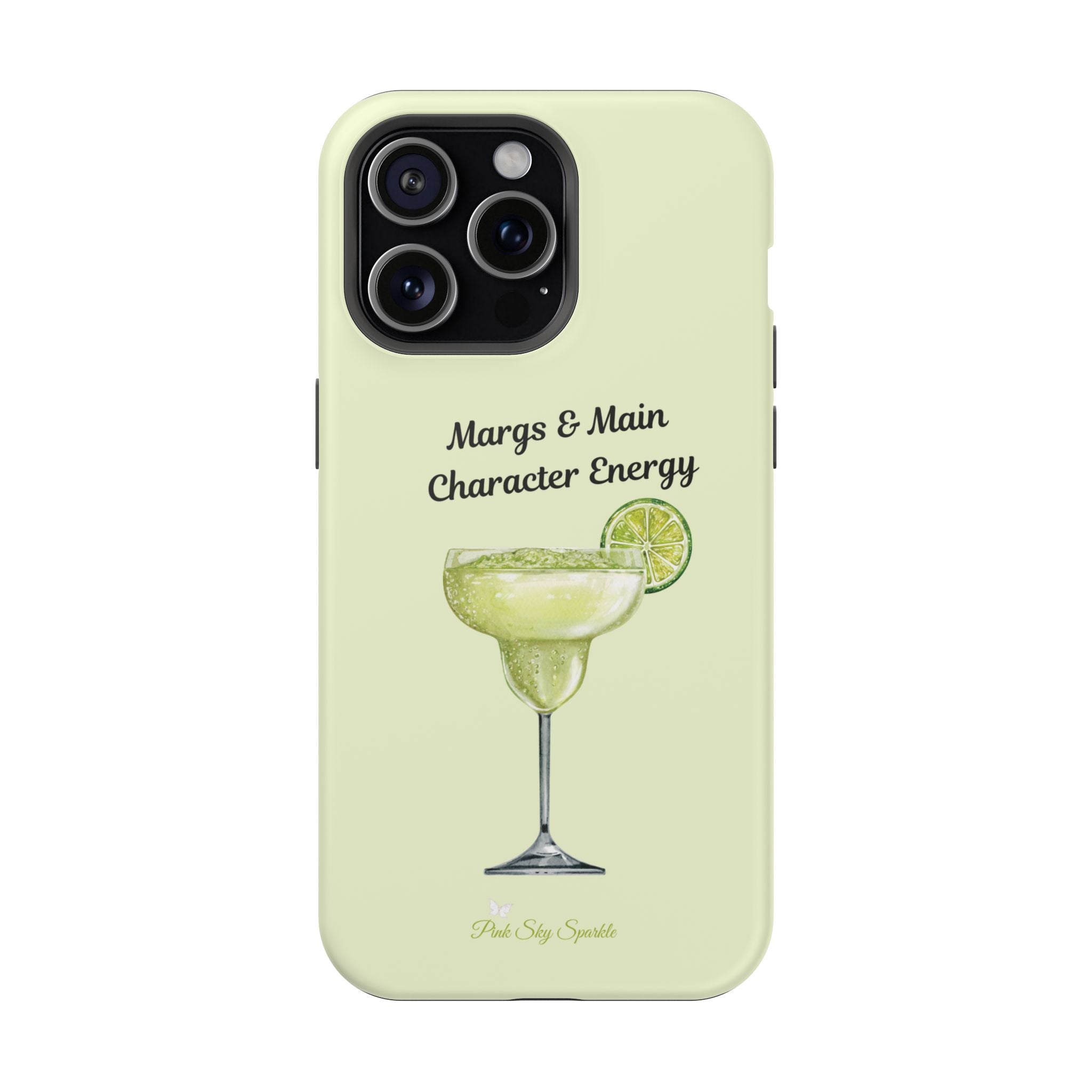 Margs & Main Character Energy Magnetic iPhone Case - Margarita Vibes Phone Case