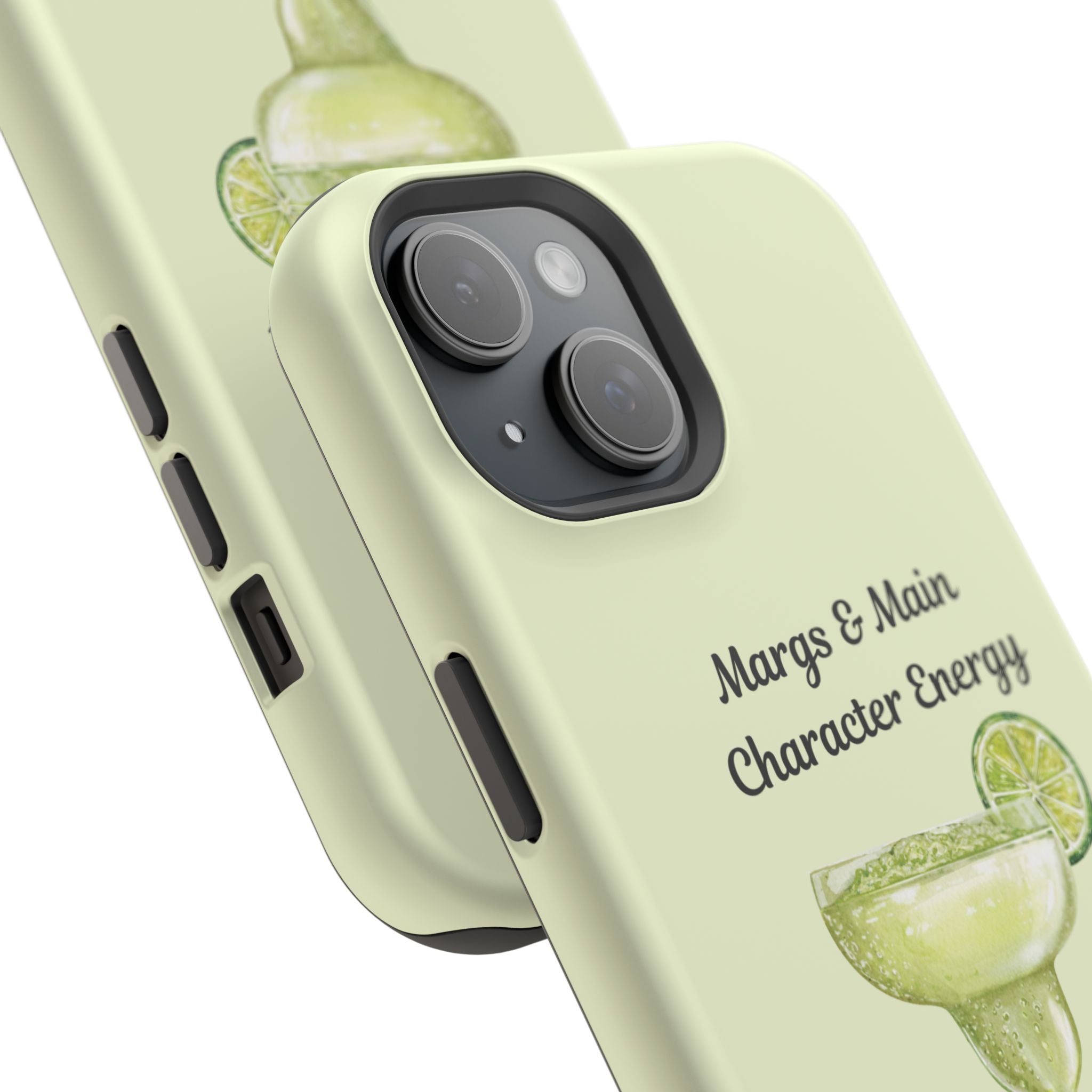 Margs & Main Character Energy Magnetic iPhone Case - Margarita Vibes Phone Case