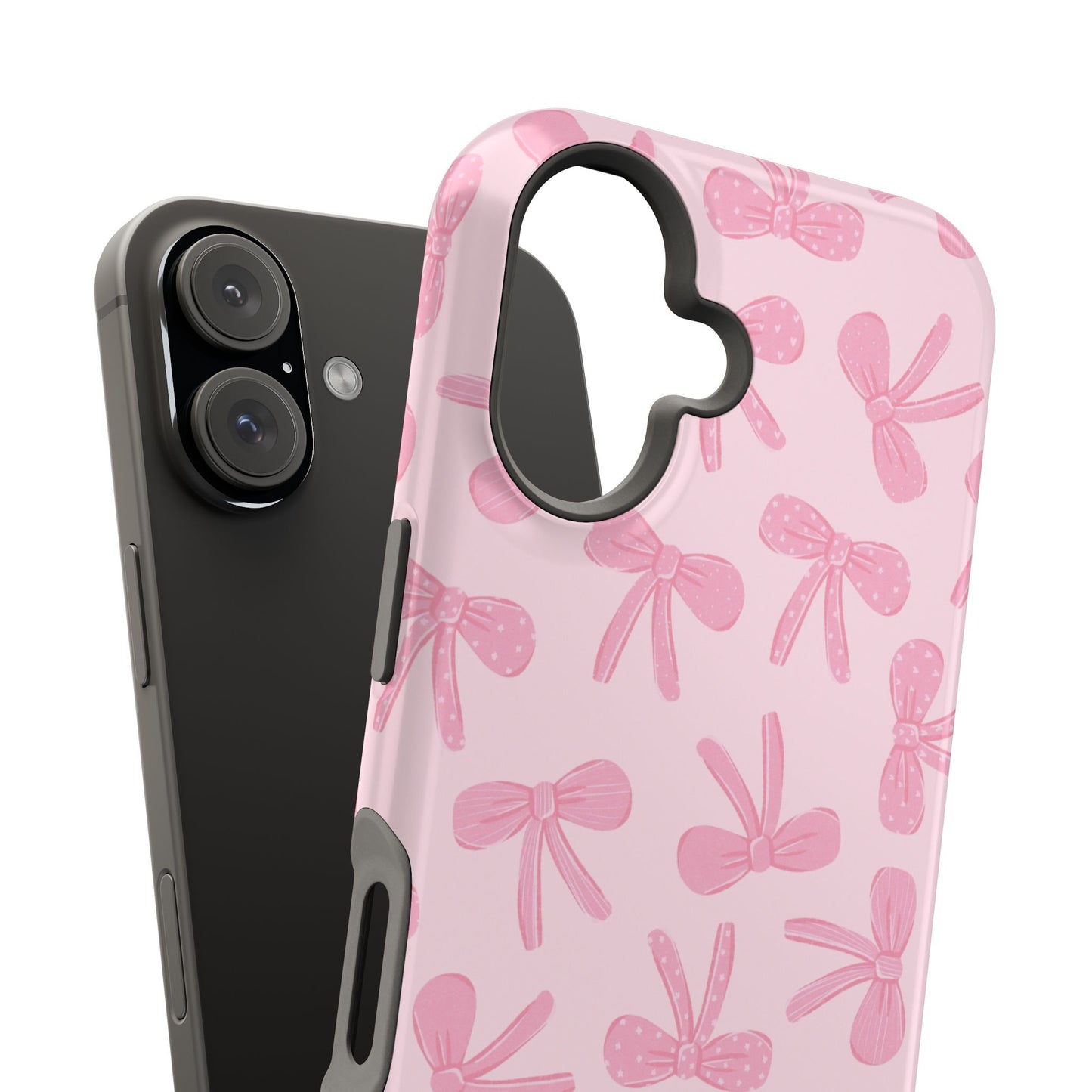 Funda magnética para iPhone con lazos de Boss Girl