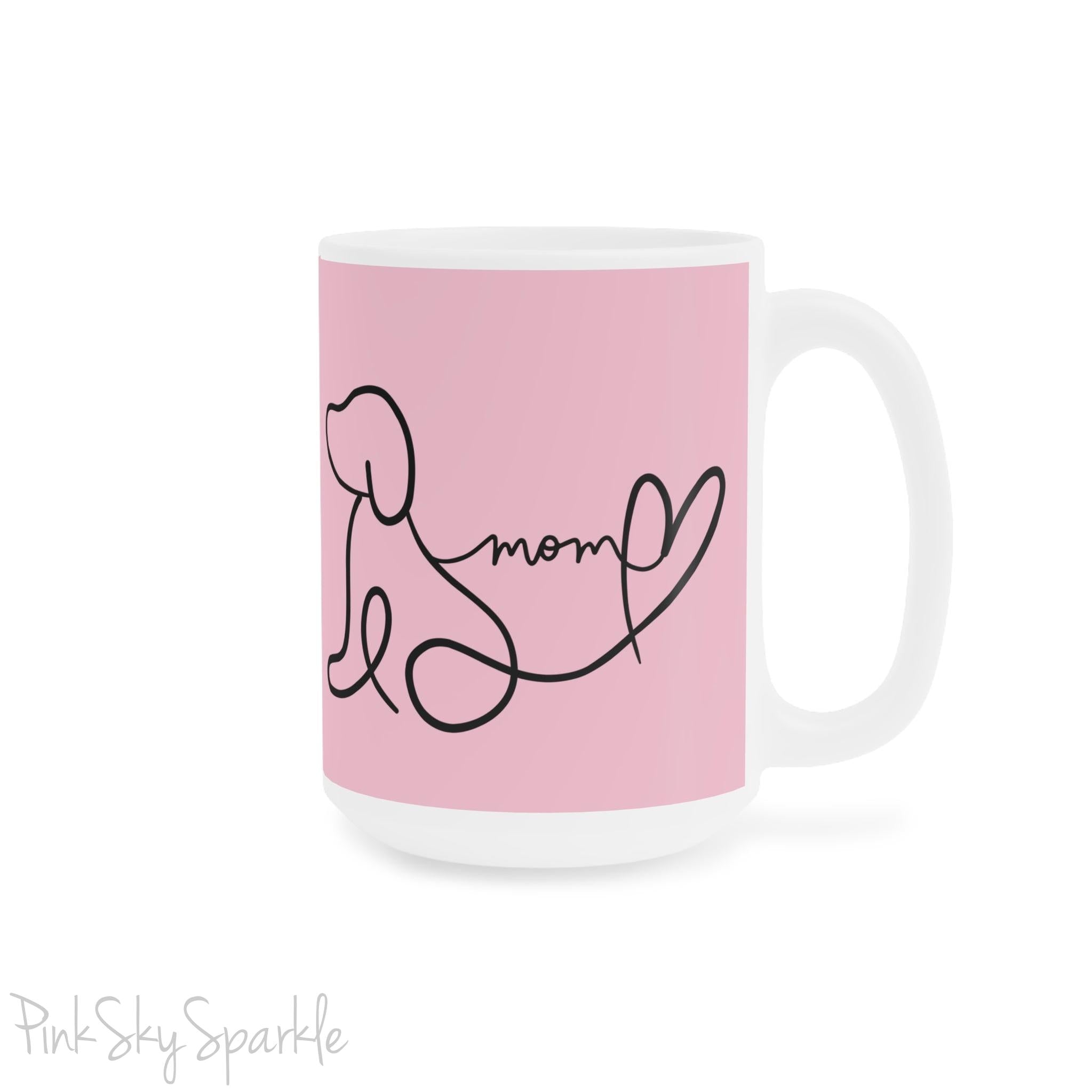 Dog Mom Ceramic Mug