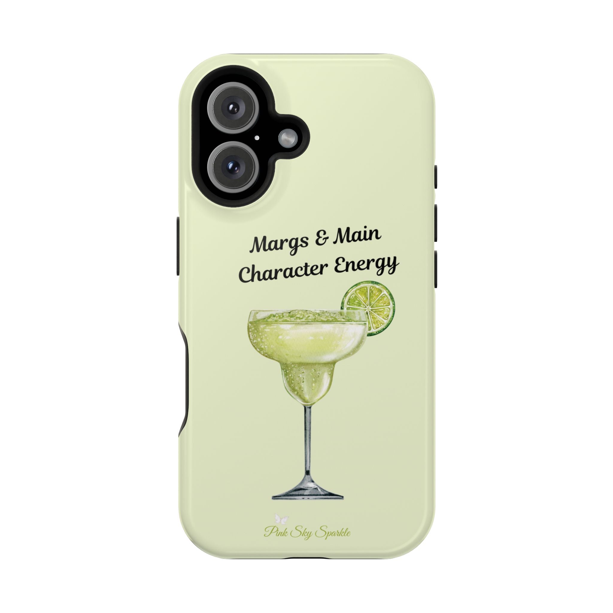 Margs & Main Character Energy Magnetic iPhone Case - Margarita Vibes Phone Case