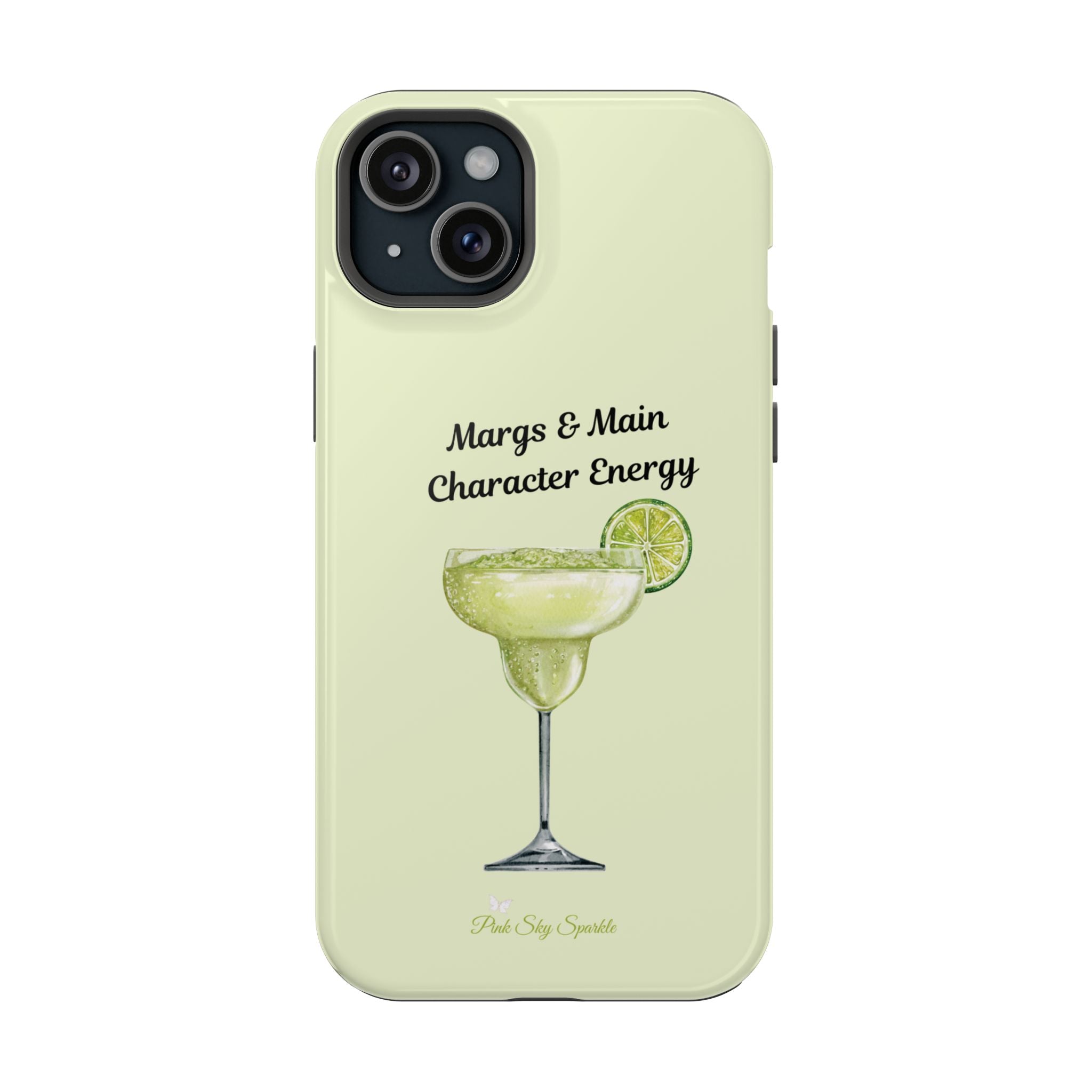 Margs & Main Character Energy Magnetic iPhone Case - Margarita Vibes Phone Case