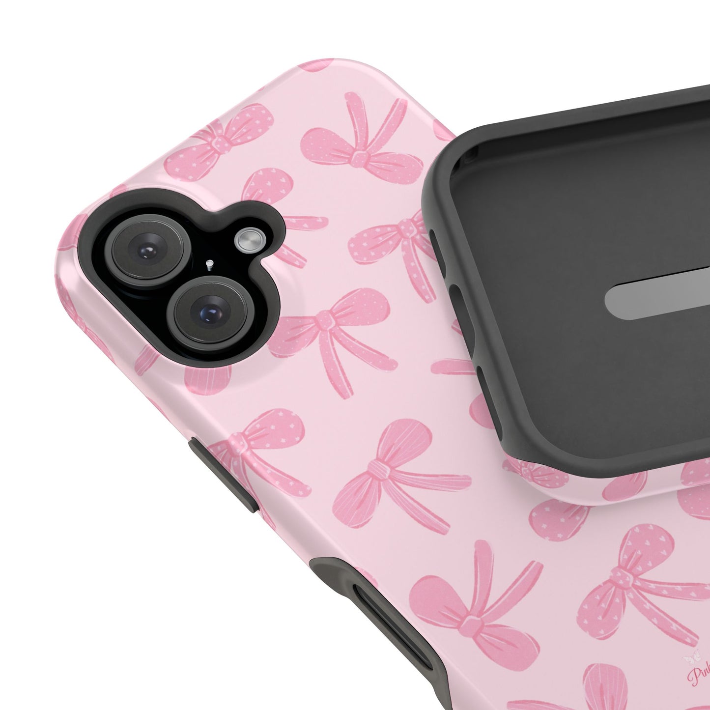 Funda magnética para iPhone con lazos de Boss Girl