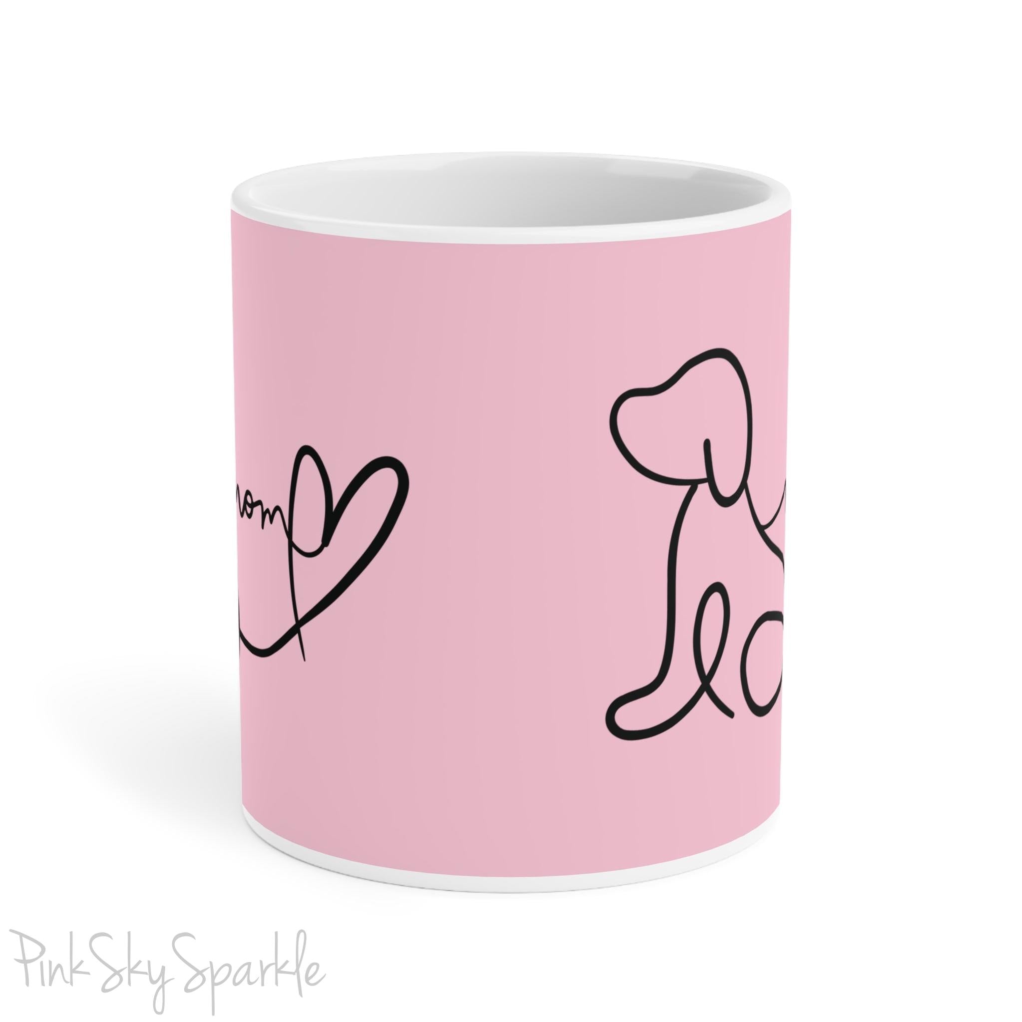 Dog Mom Ceramic Mug