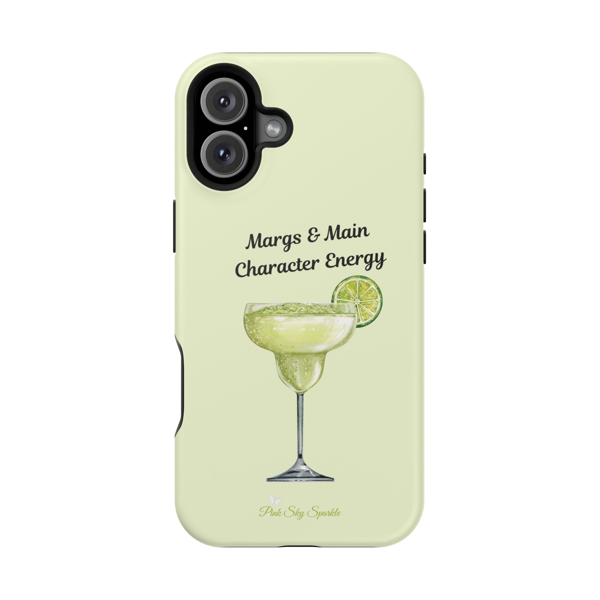 Margs & Main Character Energy Magnetic iPhone Case - Margarita Vibes Phone Case