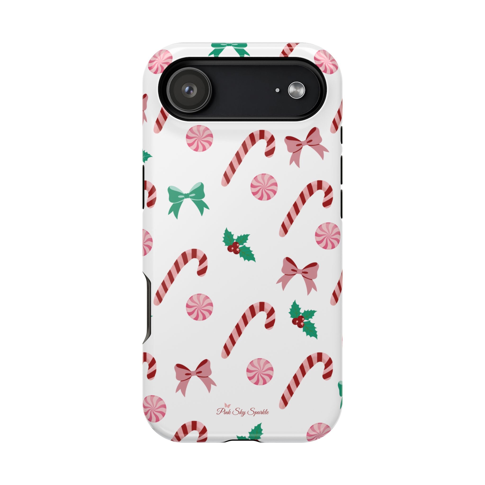 Candy Cane Lane Magnetic iPhone Case – Sweet Holiday Edition