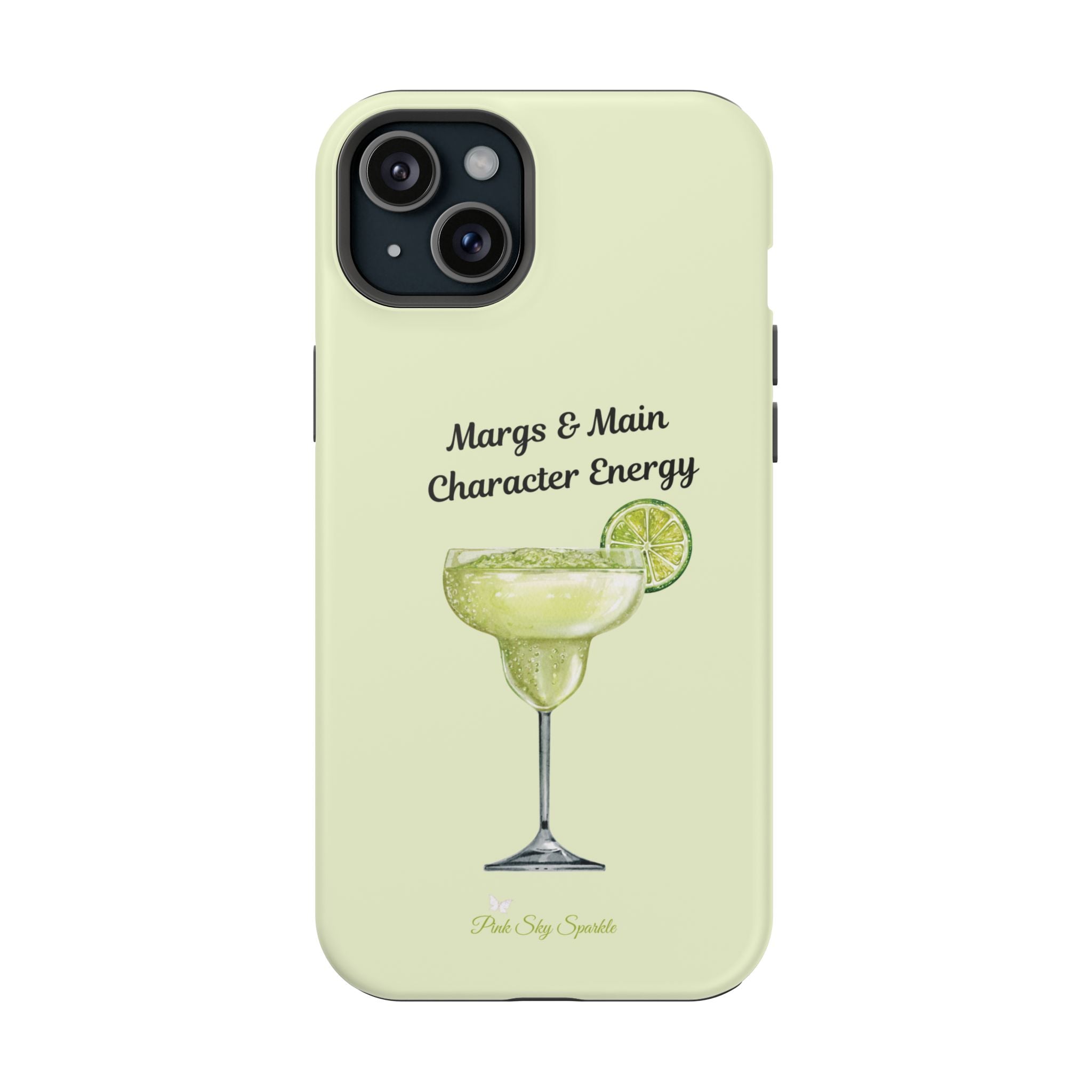 Margs & Main Character Energy Magnetic iPhone Case - Margarita Vibes Phone Case