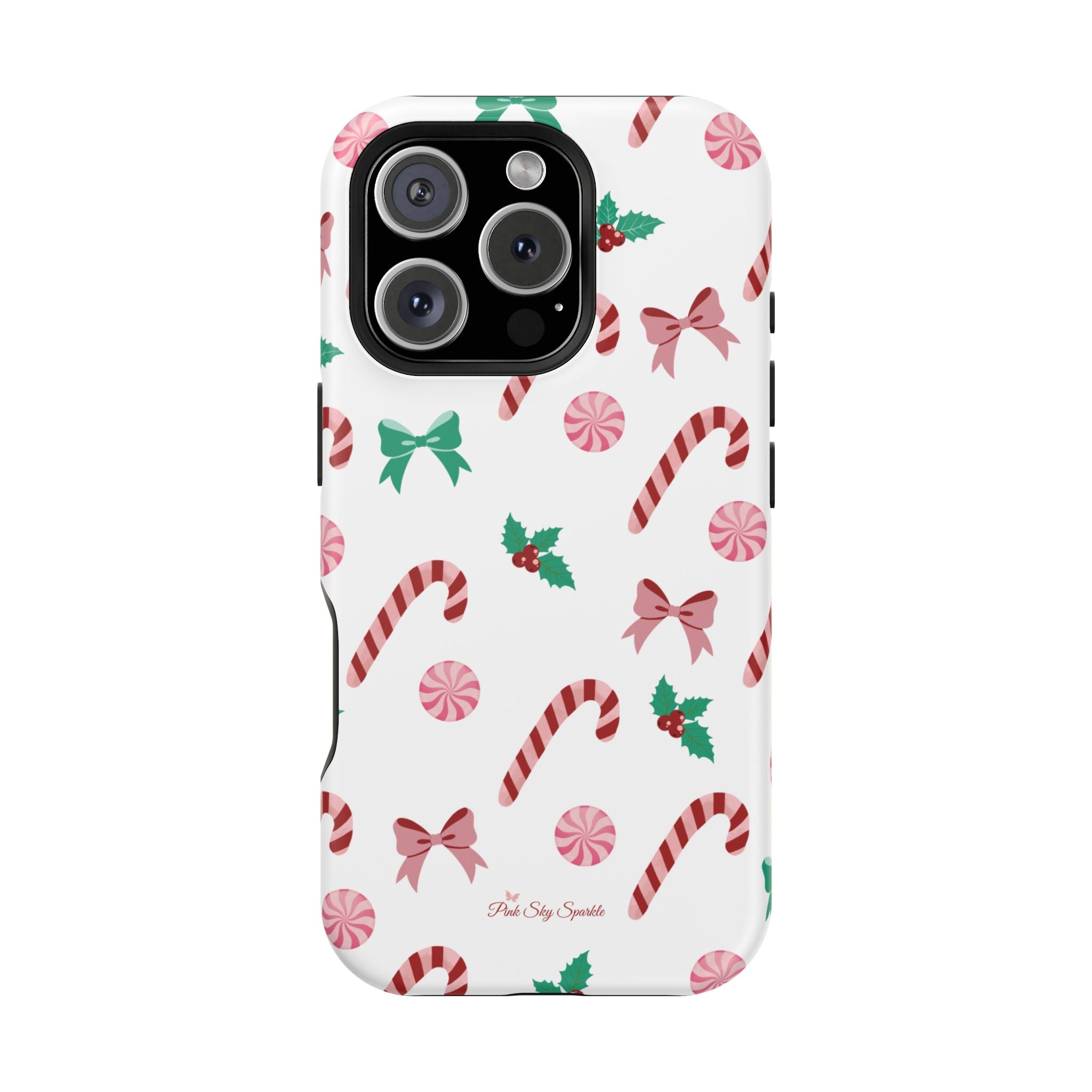 Candy Cane Lane Magnetic iPhone Case – Sweet Holiday Edition